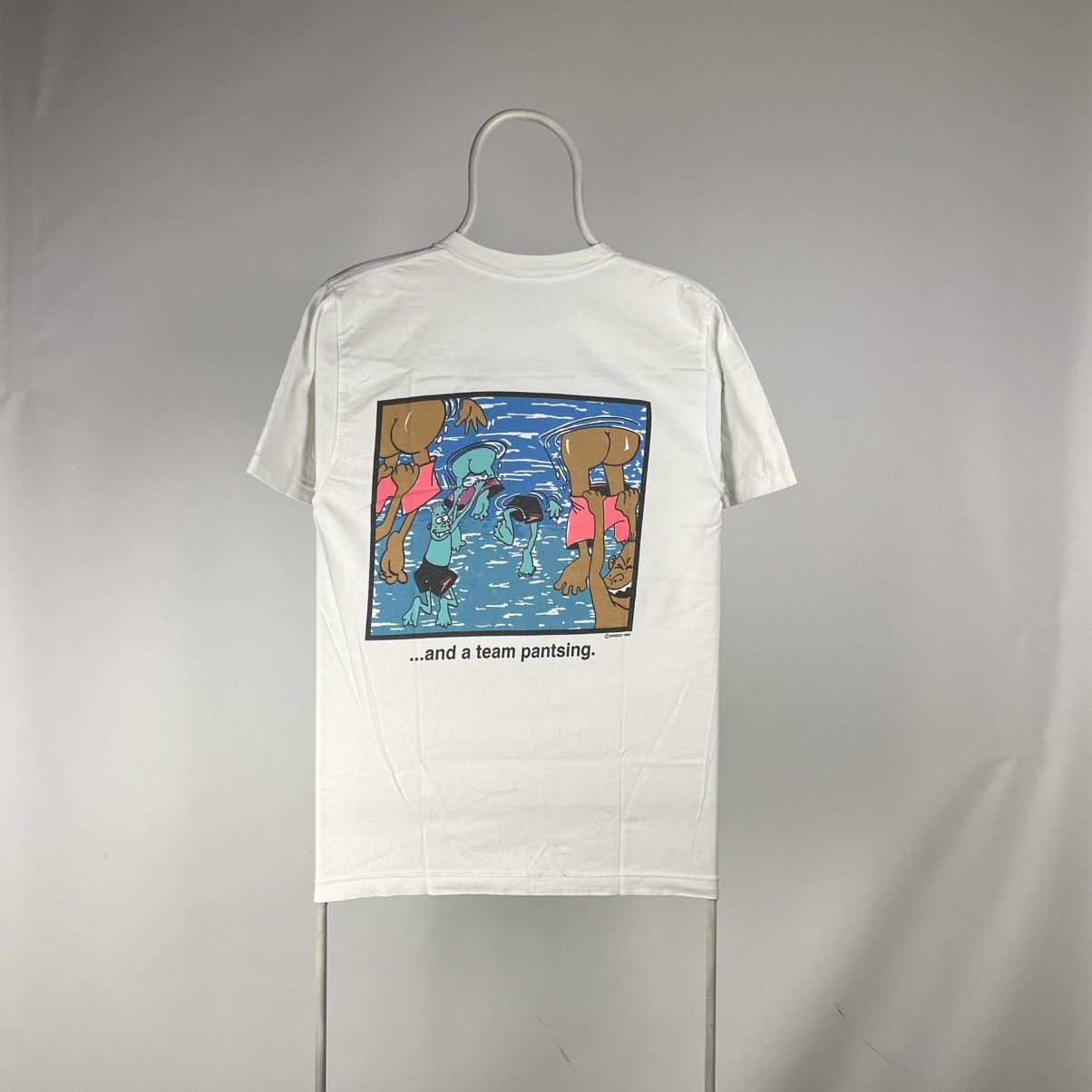 Speedo Vintage Speedo Volleyball Pool Humor tshirt 1992 Size US M / EU 48-50 / 2 - 2 Thumbnail