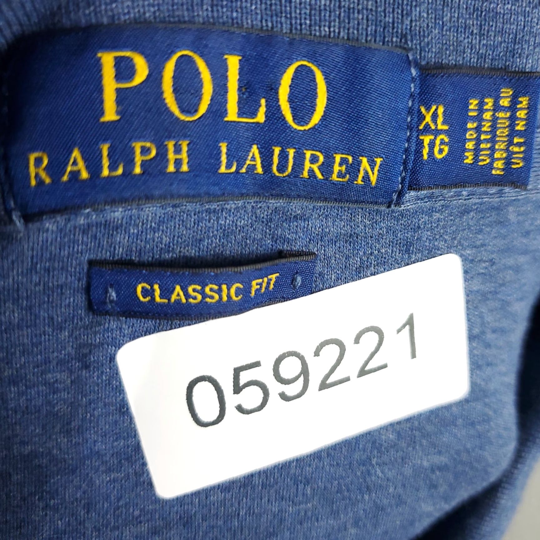 Ralph Lauren Vintage Ralph Lauren Polo Shirt Men XL Blue Solid Casual Short Sleeve Size US XL / EU 56 / 4 - 7 Thumbnail