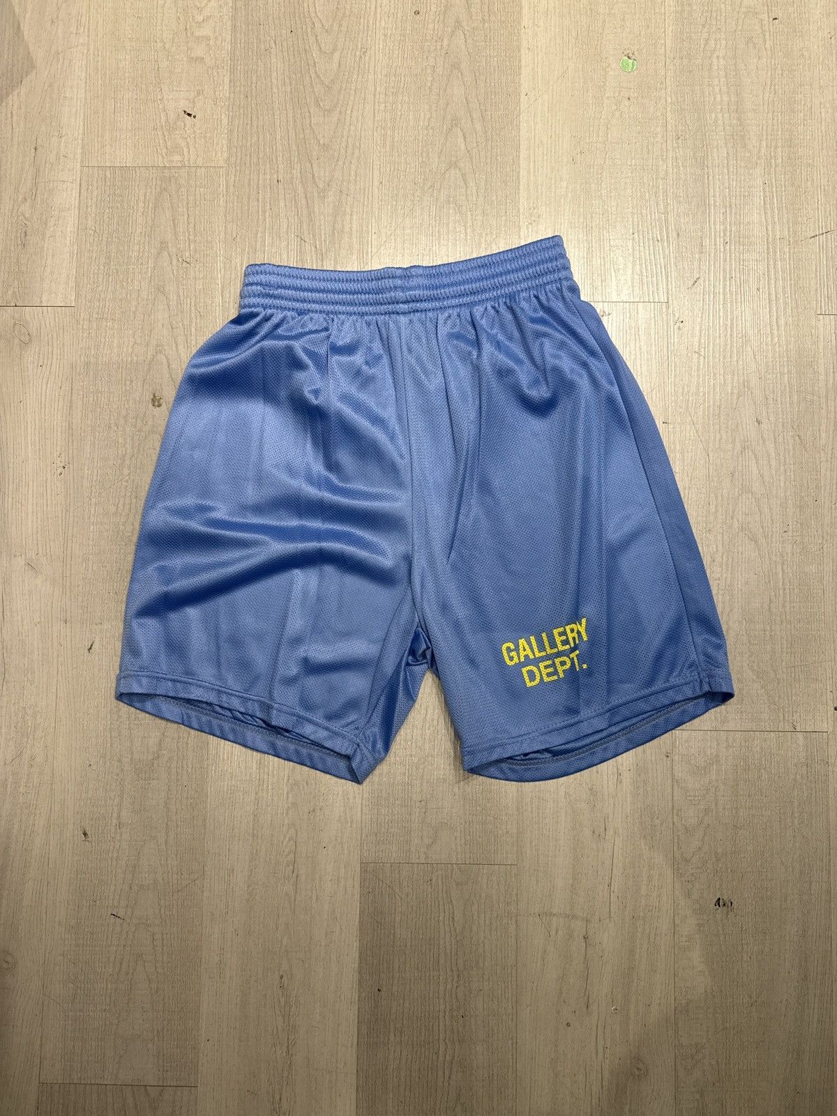 Gallery Dept. Gallery Department Gym Shorts Baby Blue Medium Size US 31 - 1 Thumbnail