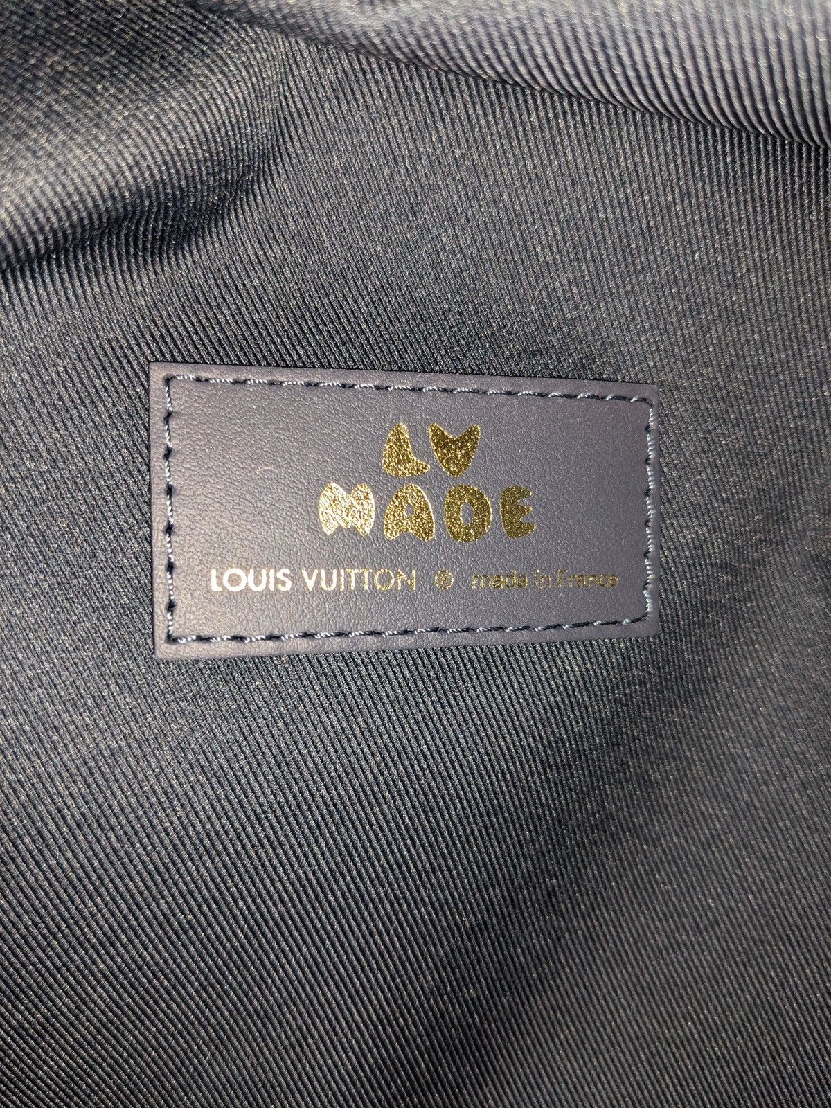 Louis Vuitton LOUIS VUITTON NIGO JAPANESE CRUISER HAND BAG DENIM MONOGRAM Size ONE SIZE - 12 Thumbnail