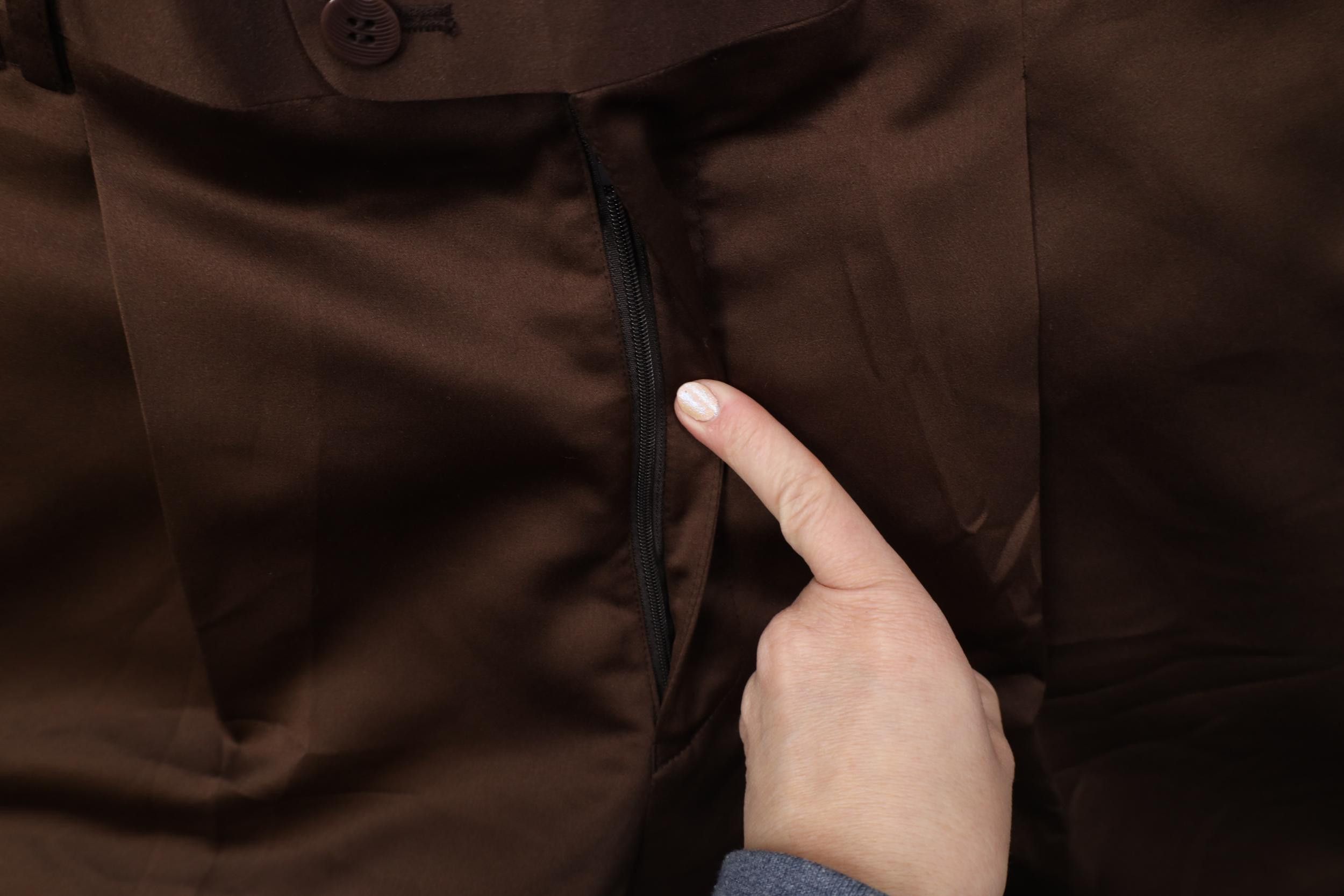 Vintage Vintage 90s Streetwear Cuffed Wide Leg Chino Pants Brown Size US 38 / EU 54 - 6 Thumbnail