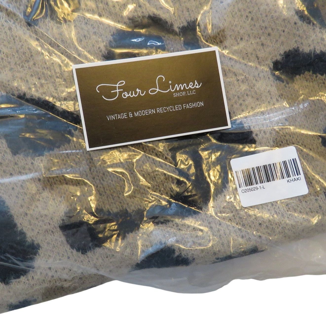 Other Miss Sparkling Tan Leopard Print Cardigan Medium NWT Size M / US 6-8 / IT 42-44 - 10 Thumbnail