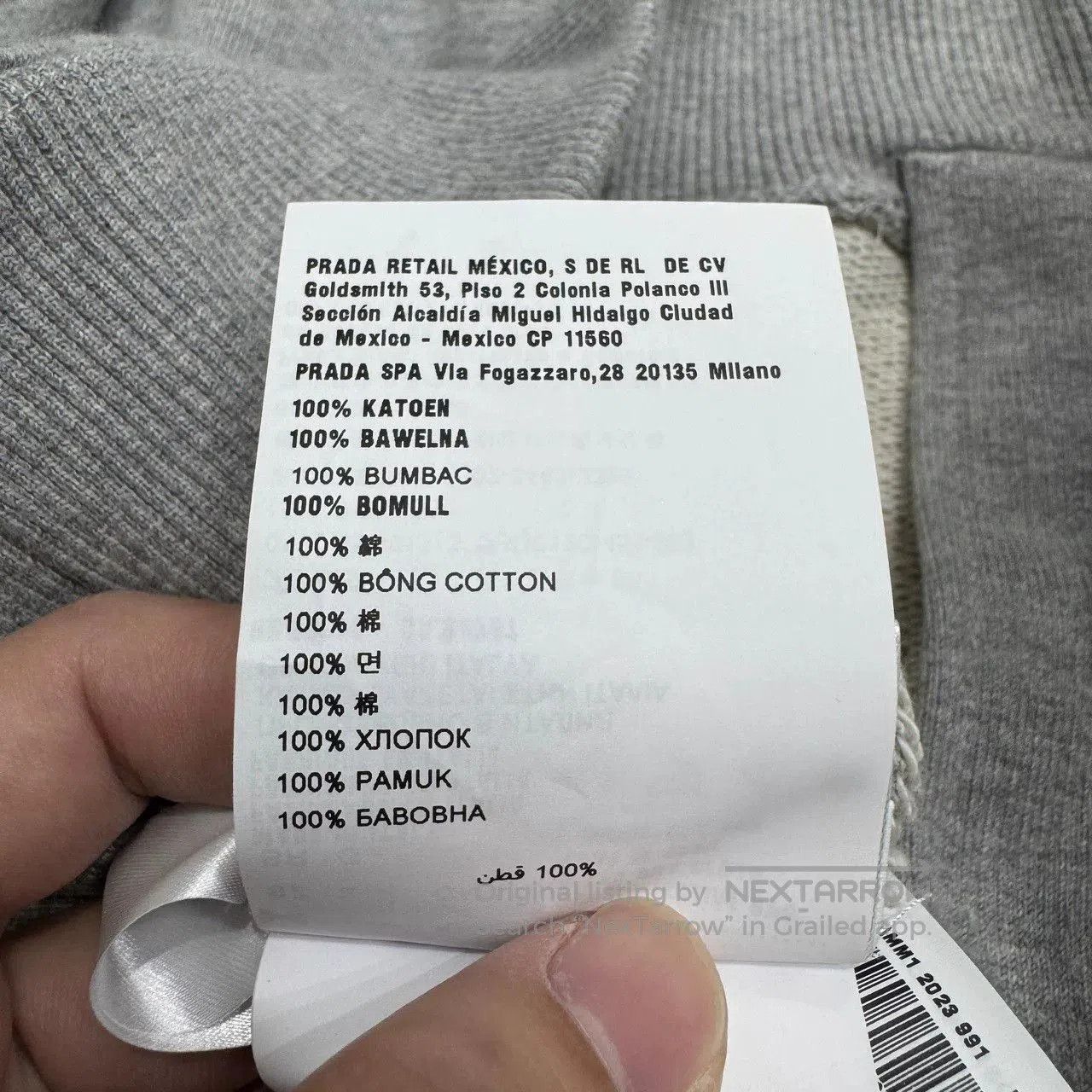 Miu Miu Miu Miu Embroidered Hooded Sweatshirt. Size L / US 10 / IT 46 - 5 Thumbnail