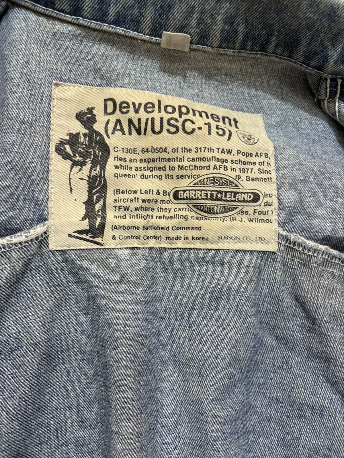 Vintage 2000s Development Bobson Co Denim Jacket Size US L / EU 52-54 / 3 - 8 Thumbnail