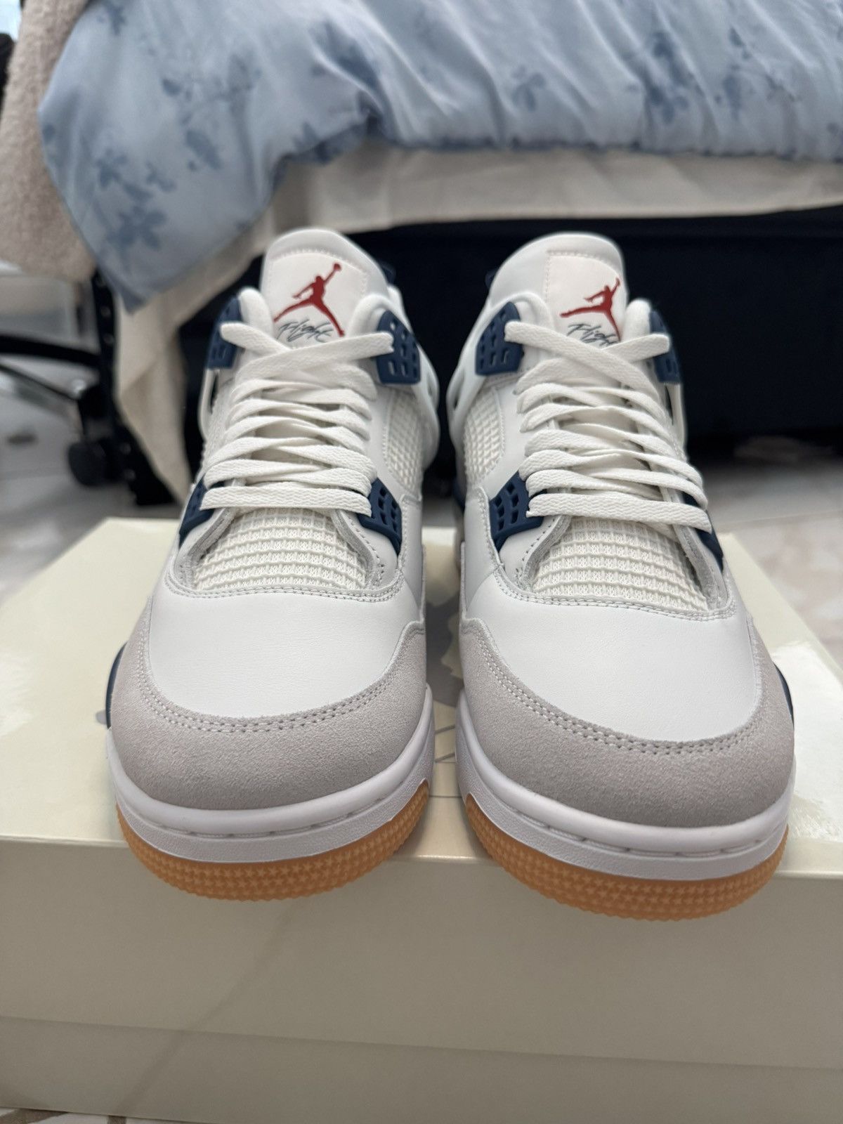 Jordan Brand Jordan 4 Retro SB Navy Size 12 DS Size US 12 / EU 45 - 4 Thumbnail