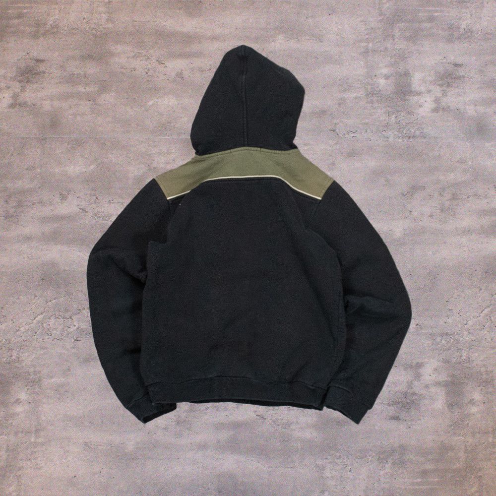 Japanese Brand Y2K 2000's 00's Floss Sports Paneled Black Hoodie Size US S / EU 44-46 / 1 - 2 Thumbnail