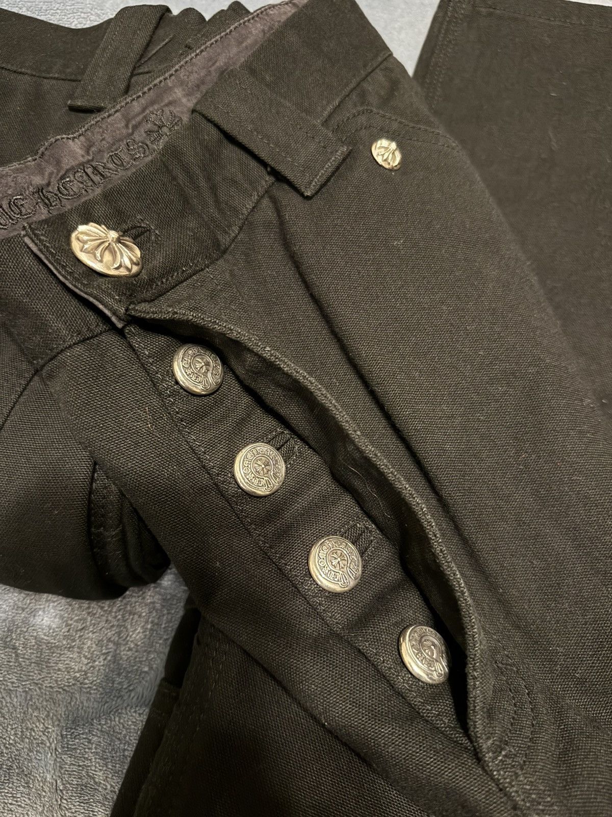 Chrome Hearts Chrome hearts carpenter pants Size US 33 - 6 Thumbnail
