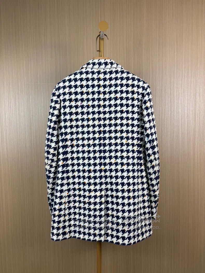 Chanel Chanel Blue and white bird check coat Size XS / US 0-2 / IT 36-38 - 2 Thumbnail