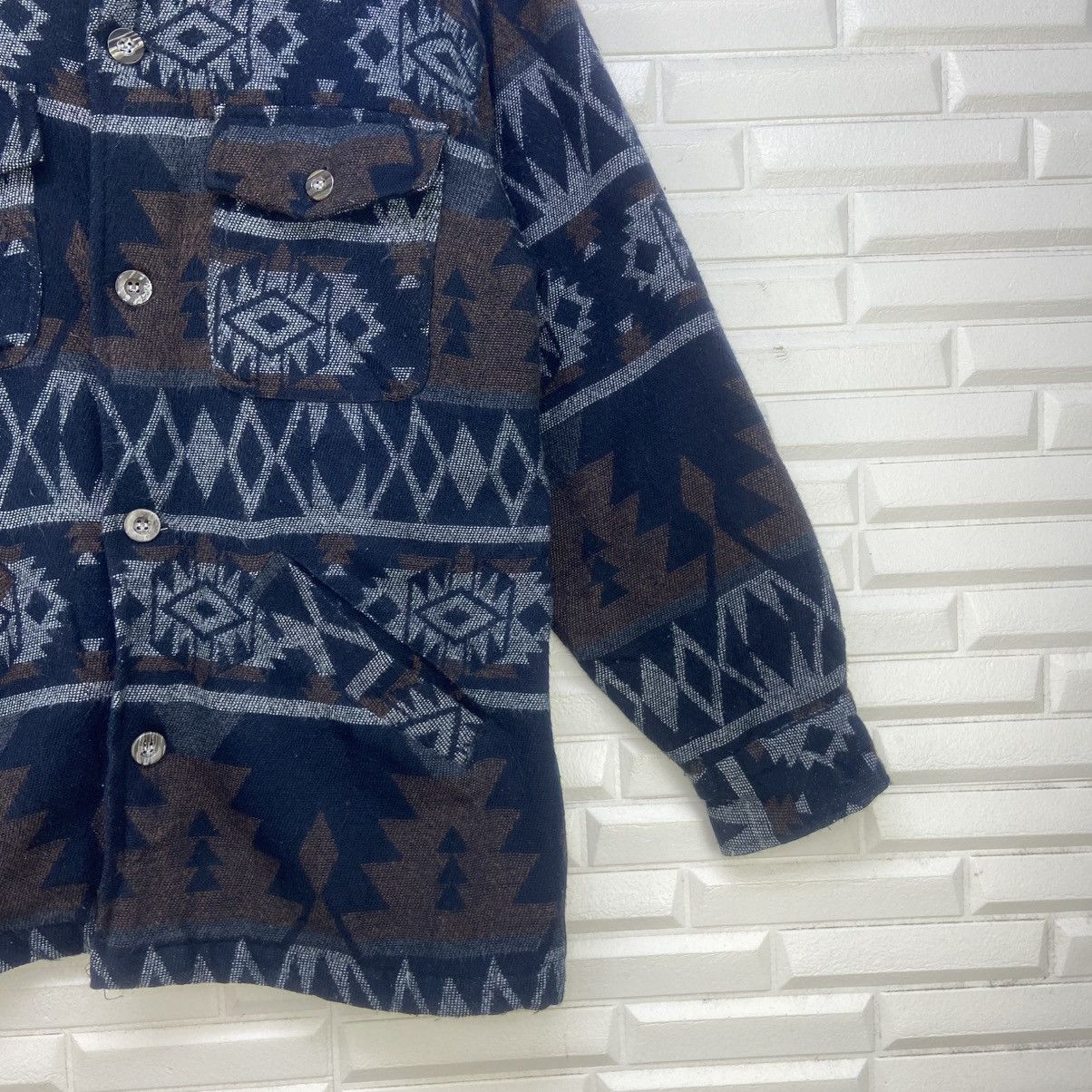 Japanese Brand Vintage Japanese Brand Jungle Storm Native Fleece Jacket Size US S / EU 44-46 / 1 - 5 Thumbnail