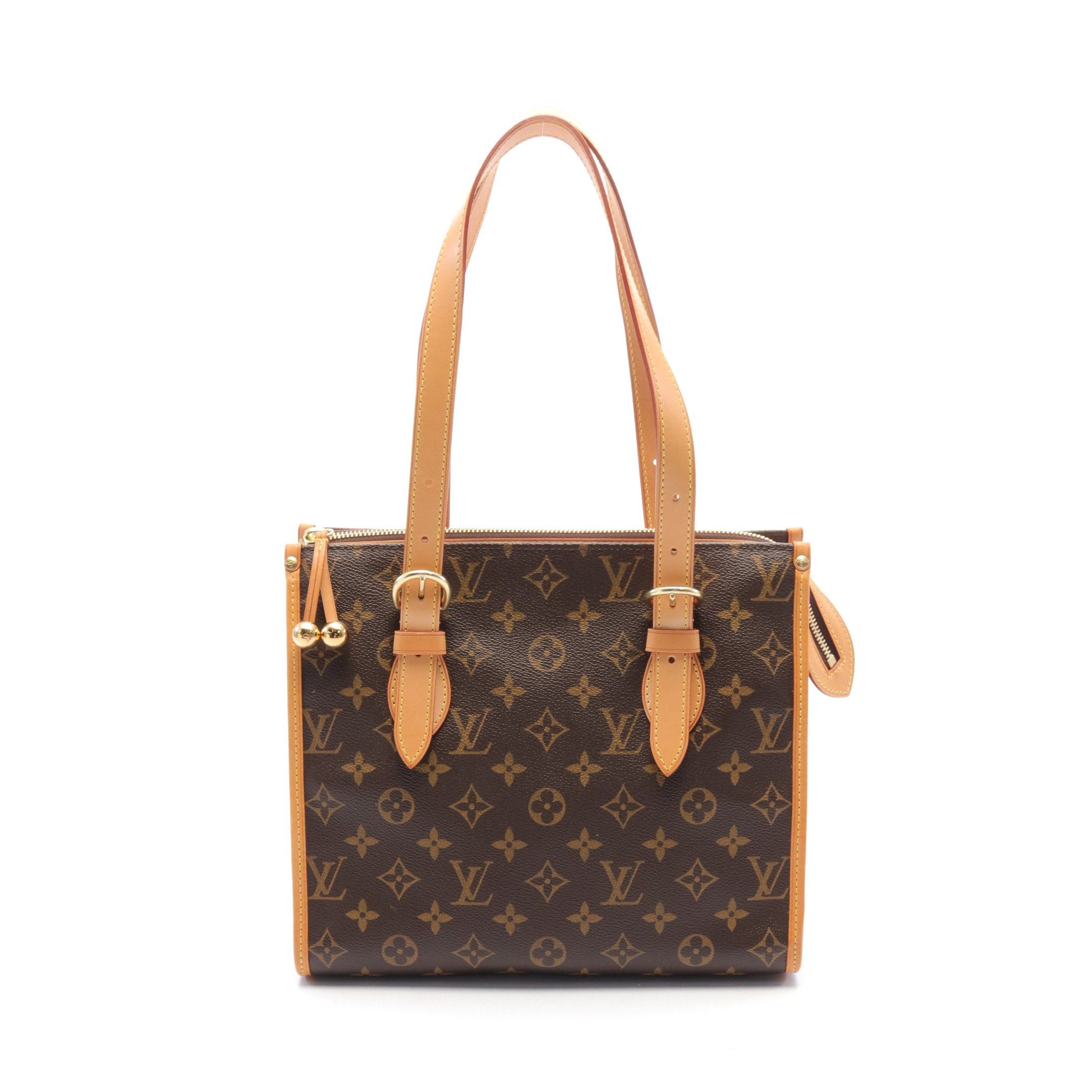 Louis Vuitton Louis Vuitton Popincourt O Monogram Shoulder Bag Tote Leather Brown Size ONE SIZE - 1 Thumbnail