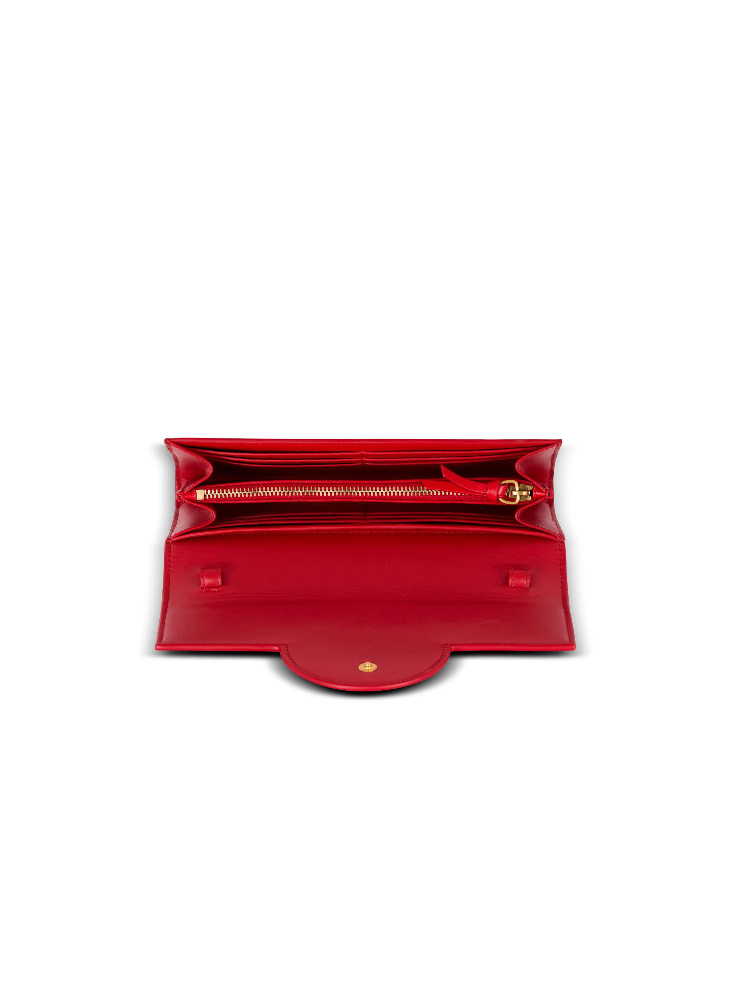 Balmain o1s1wg110825 Size: OS/ B-Buzz Shoulder Bag in Red Size ONE SIZE - 2 Thumbnail
