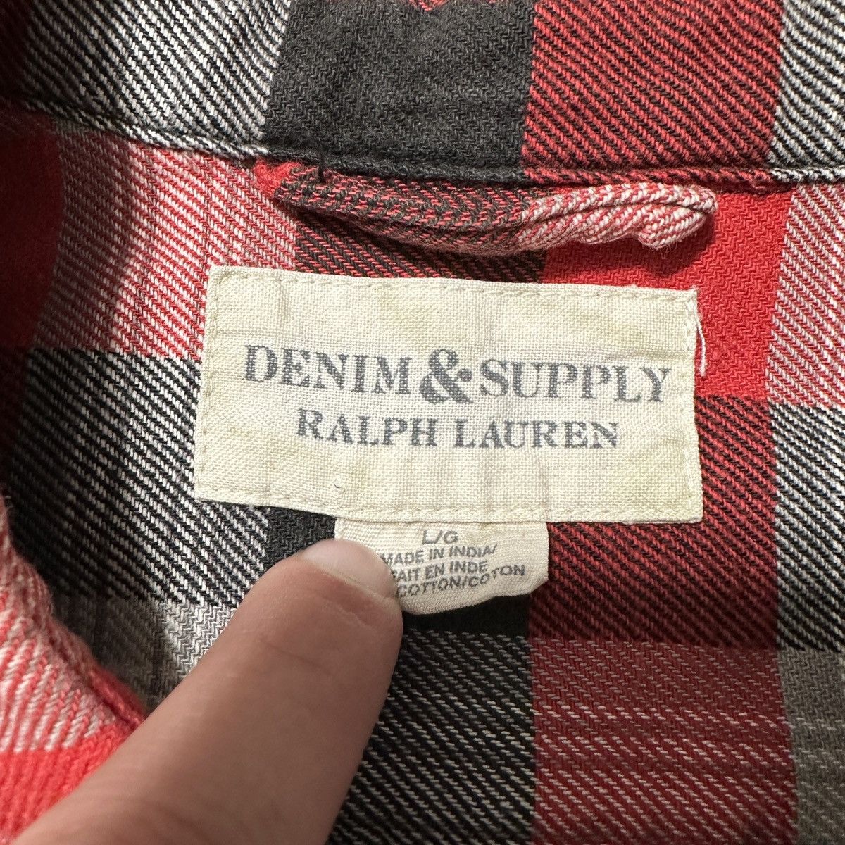 Denim & Supply Ralph Lauren Denim & Supply Ralph Lauren flannel shirt Size US L / EU 52-54 / 3 - 4 Thumbnail