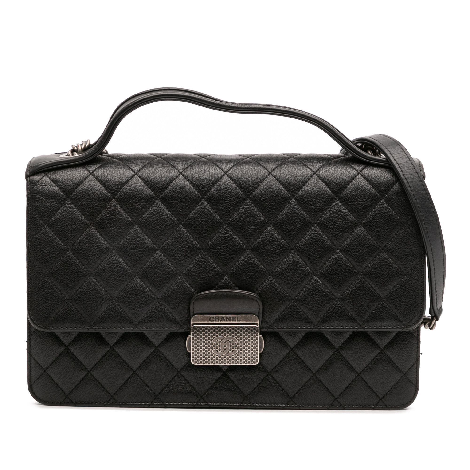 Chanel Chanel Medium Quilted Goatskin CC University Flap Size ONE SIZE - 1 Thumbnail