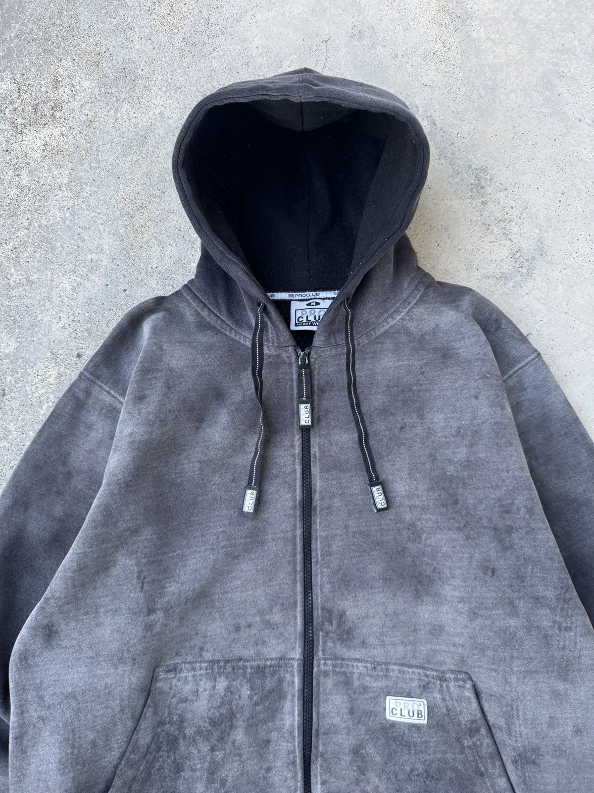 Vintage Distressed Vintage Y2K Sun Faded Zip Up Hoodie Size US M / EU 48-50 / 2 - 2 Thumbnail