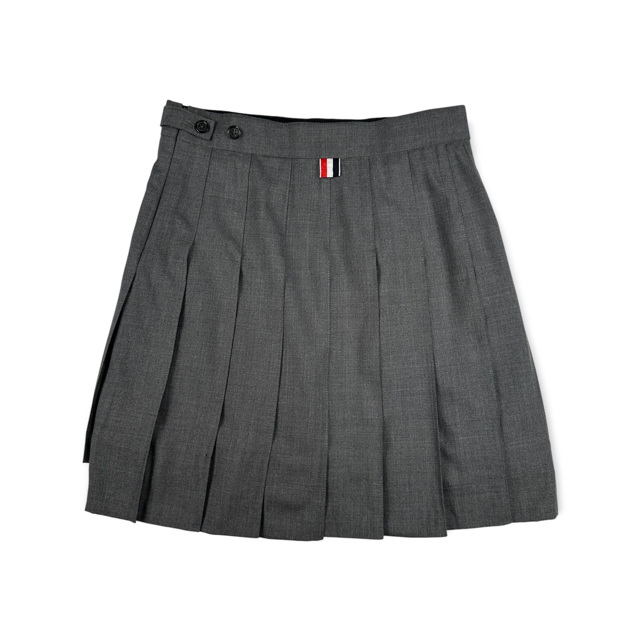Thom Browne RWB Tab Pleated Mini Skirt Size 27" / US 4 / IT 40 - 2 Thumbnail