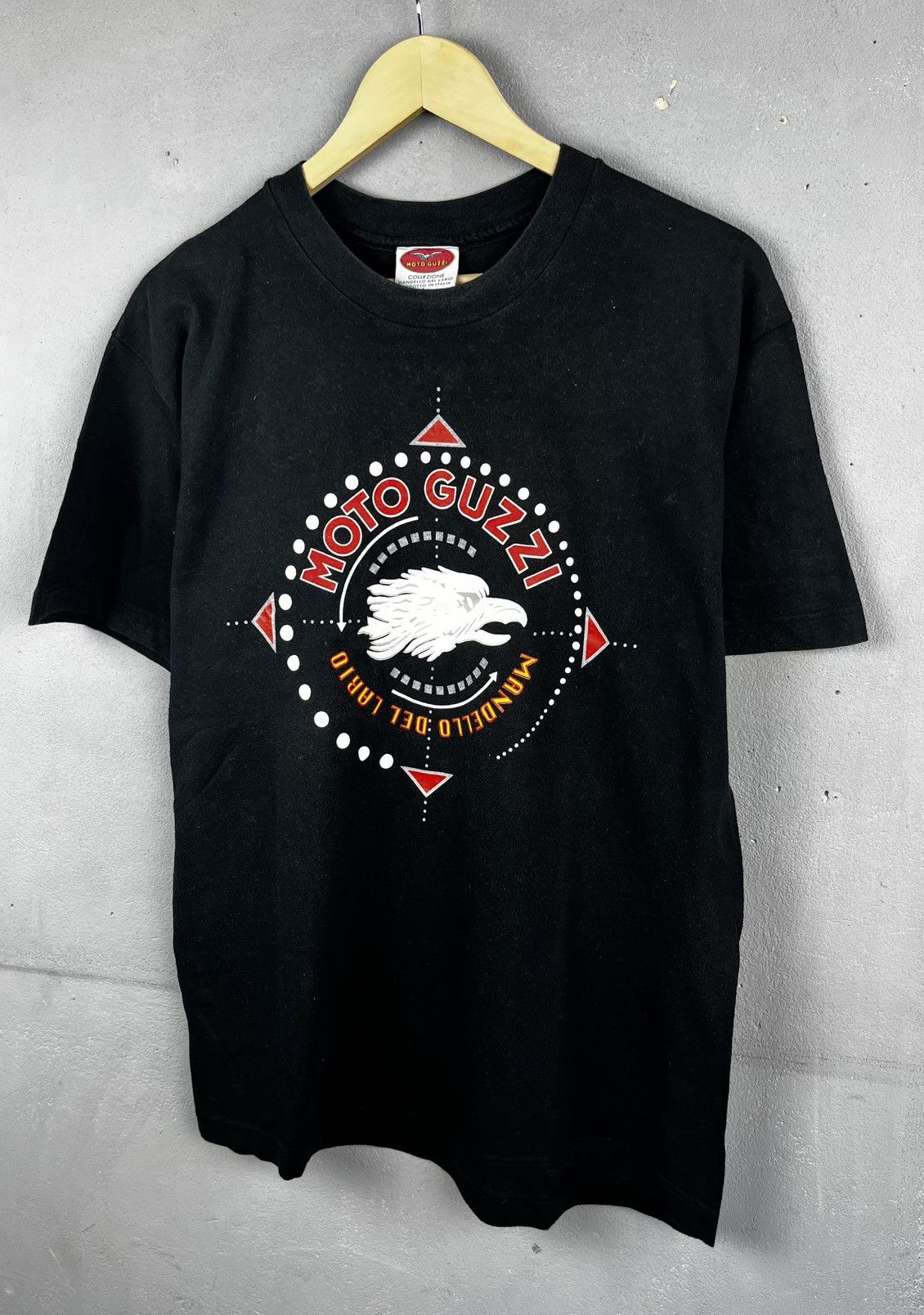 Harley Davidson Moto Guzzi t shirt vintage Size US L / EU 52-54 / 3 - 1 Thumbnail
