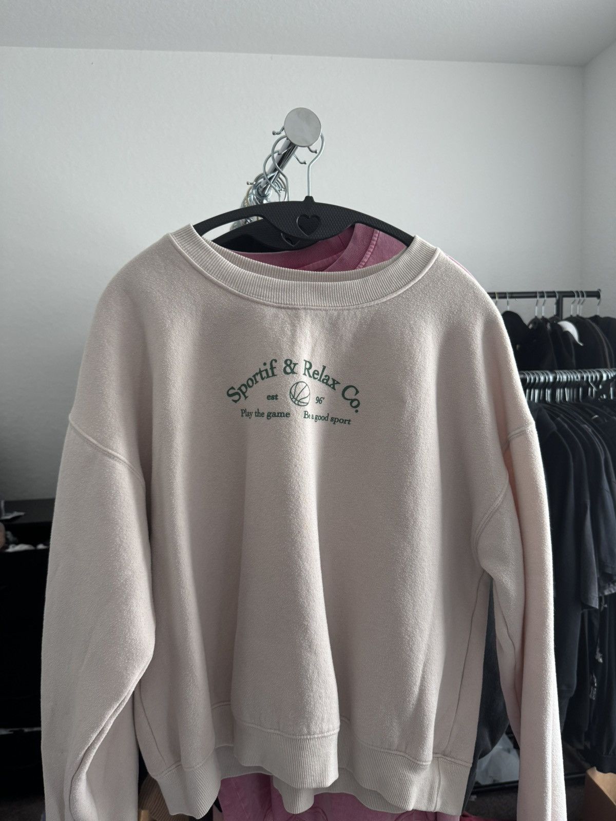 PRINCESS POLLY princess polly mvp oversized crewnec cream sportif off white Size M / US 6-8 / IT 42-44 - 11 Thumbnail