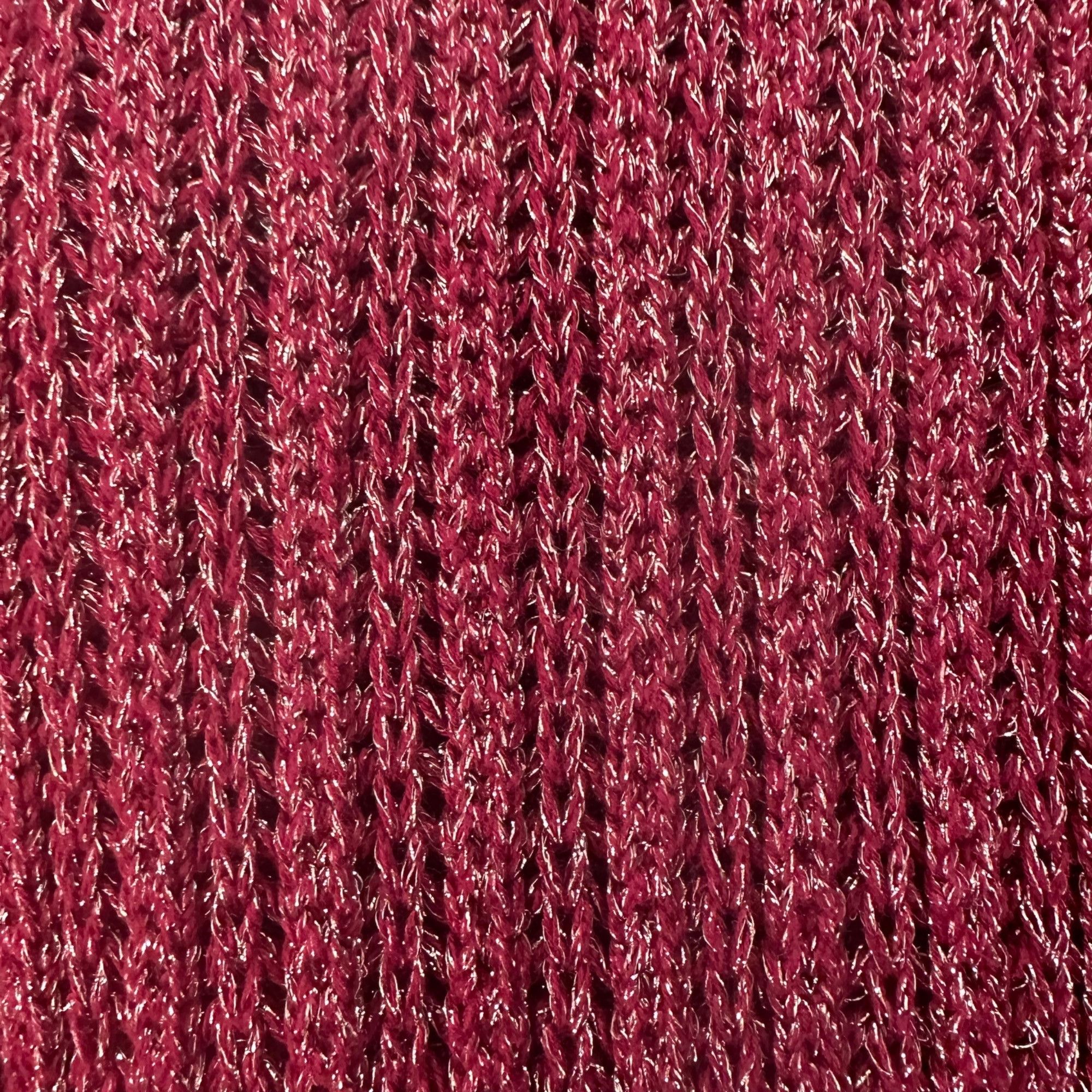 Lucky Brand ✨Lucky Brand Sz S Women's Sweater Metallic Swing Open Weave Size S / US 4 / IT 40 - 6 Thumbnail