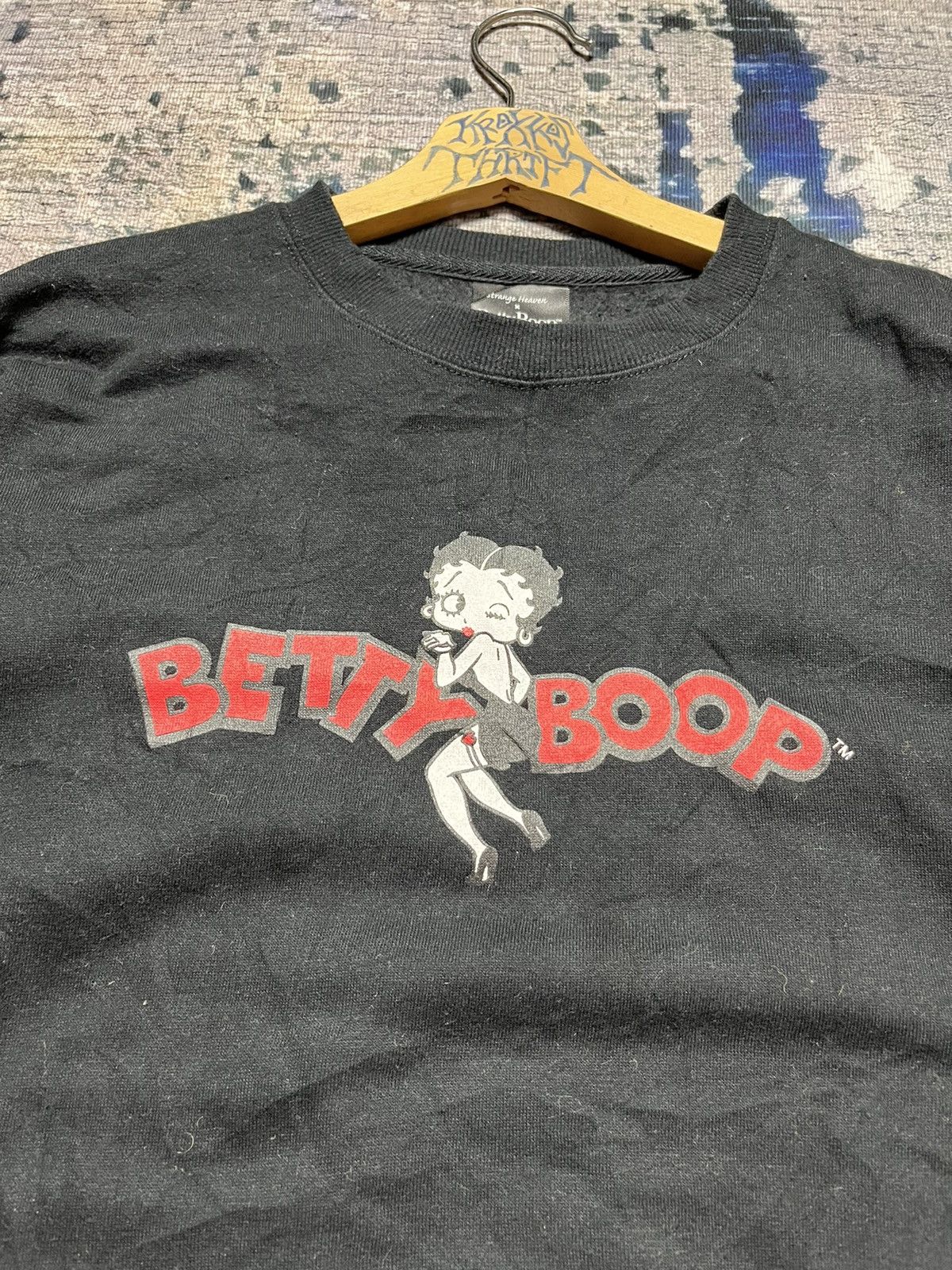 Cartoon Network × Japanese Brand 🔥Betty Boop x Heaven Sweetshirts Size US L / EU 52-54 / 3 - 2 Thumbnail