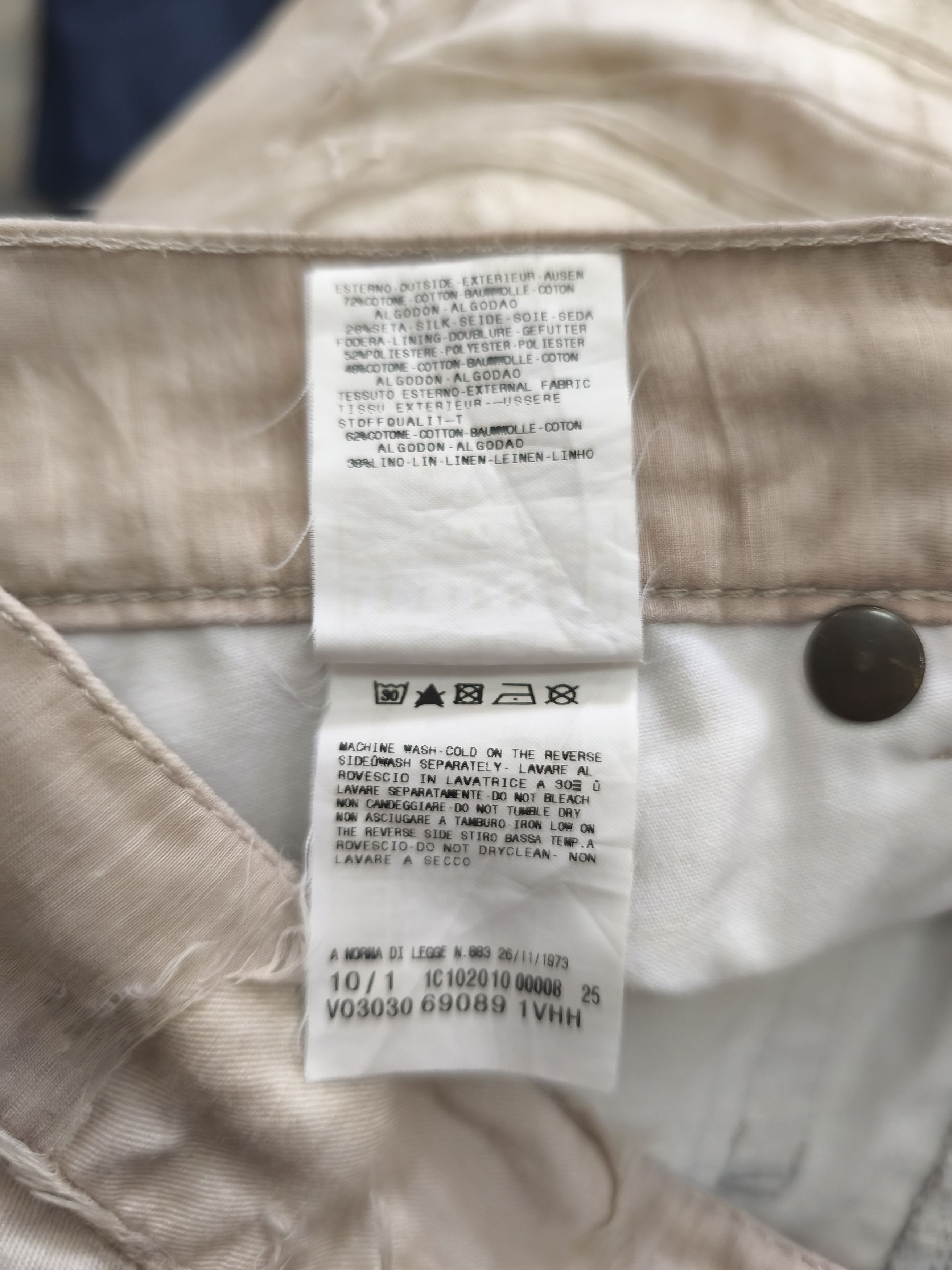 Just Cavalli JUST CAVALLI DISTRESSED DOUBLE LAYER DIE DYE JEANS 2000S Size US 31 - 11 Thumbnail