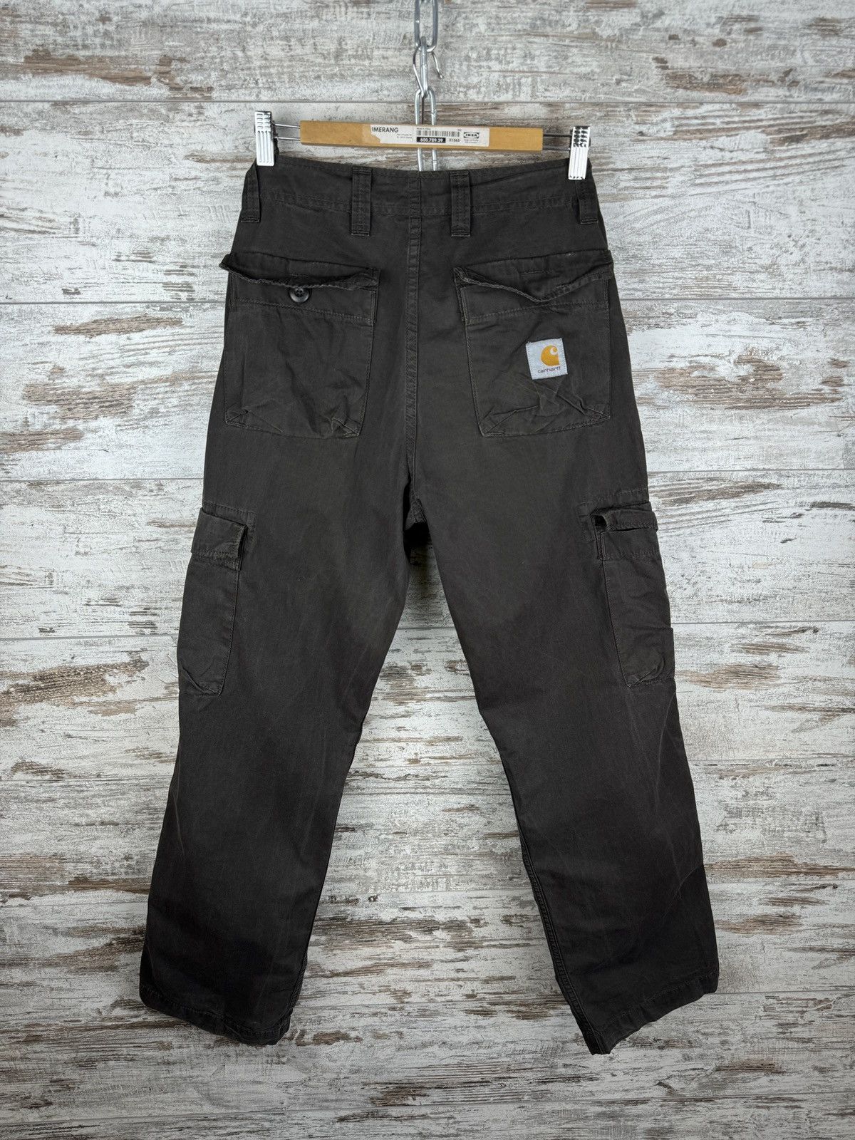 Carhartt × Carhartt Wip × Vintage Mens Vintage Carhartt Wip brown THRIFT PANT cargo joggers OG Size US 29 - 4 Thumbnail