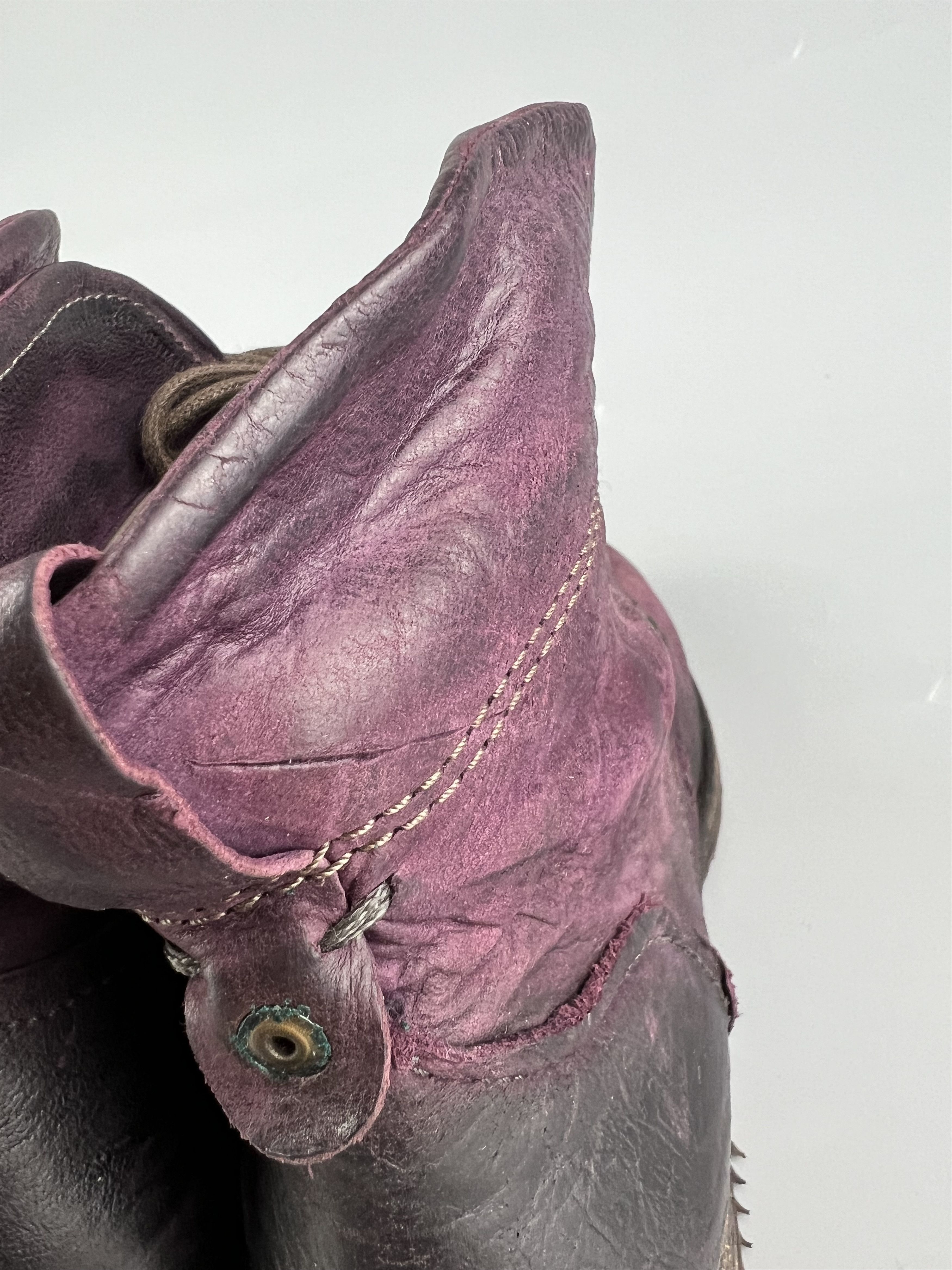 A.S.98 A.S.98 AirStep Women's Burgundy Leather Ankle Boots EU40 Size US 8.5 / IT 38.5 - 4 Thumbnail