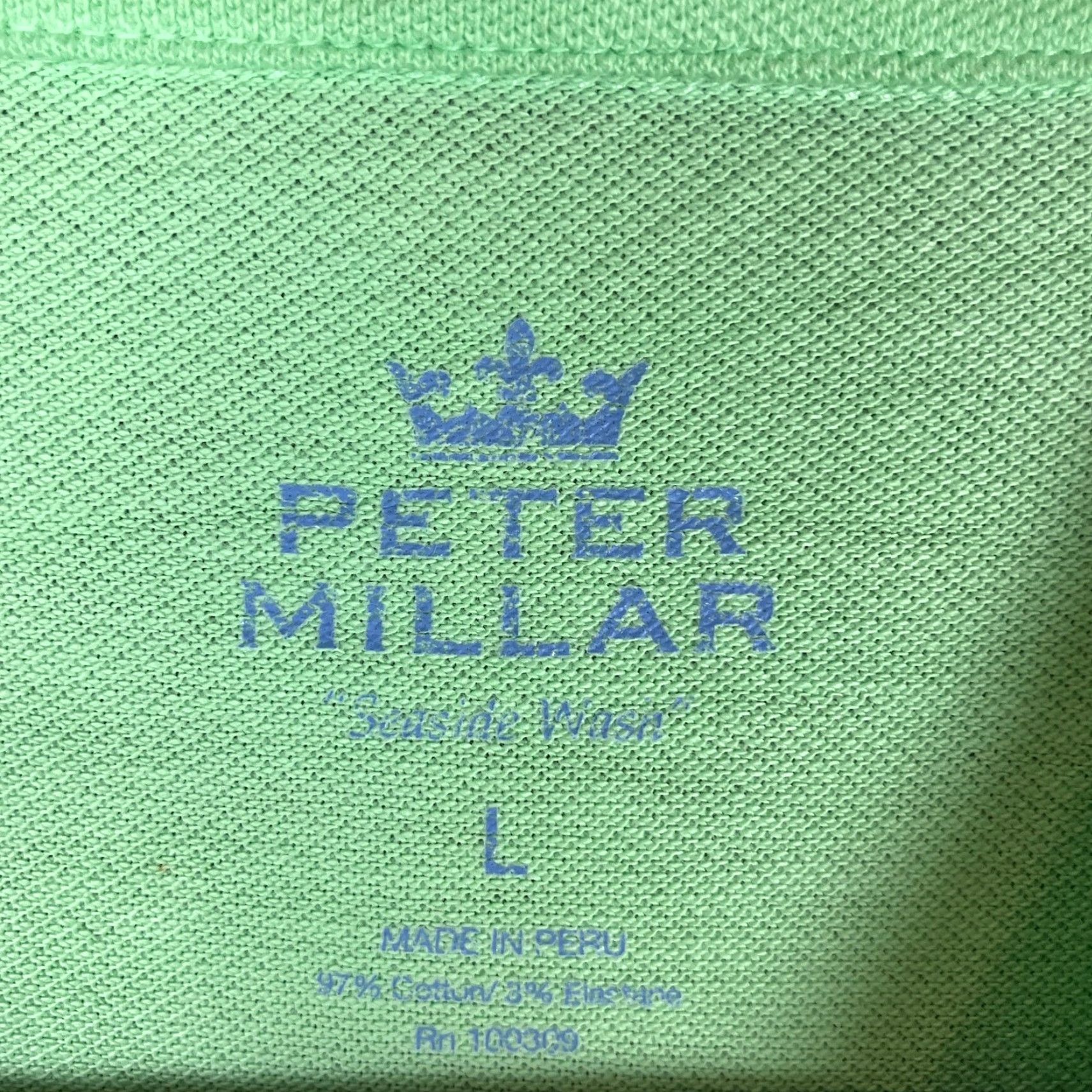 Peter Millar Peter Millar Jacket Green Crown Sport 1/4 Zip Perth Pullover Stretch Large Mens Jacket Regular XS-XL? Size US L / EU 52-54 / 3 - 6 Thumbnail