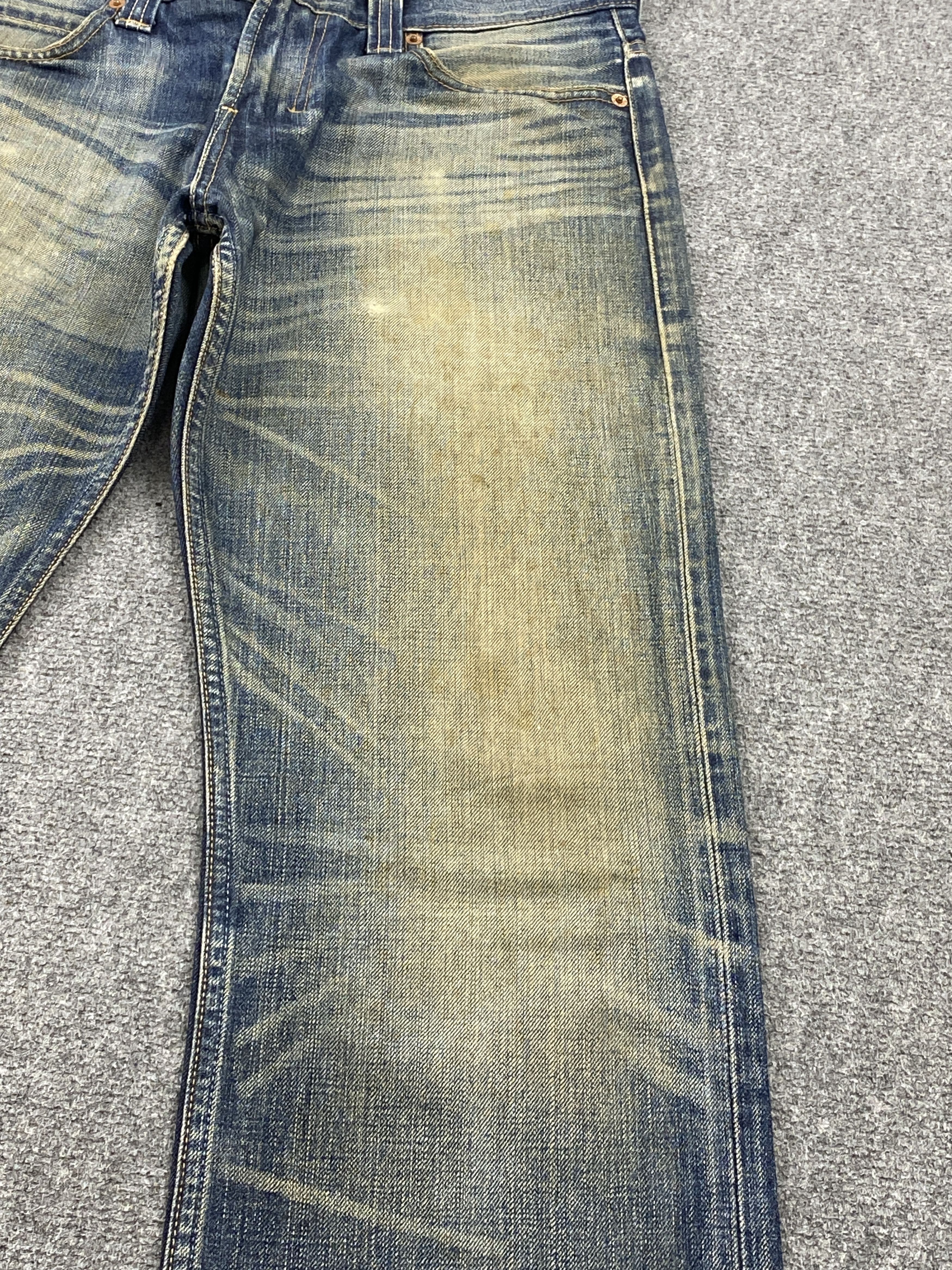 Levi's × Vintage Rusty Vintage 90s Levis 523 Faded Blue Jeans Size US 31 - 11 Thumbnail