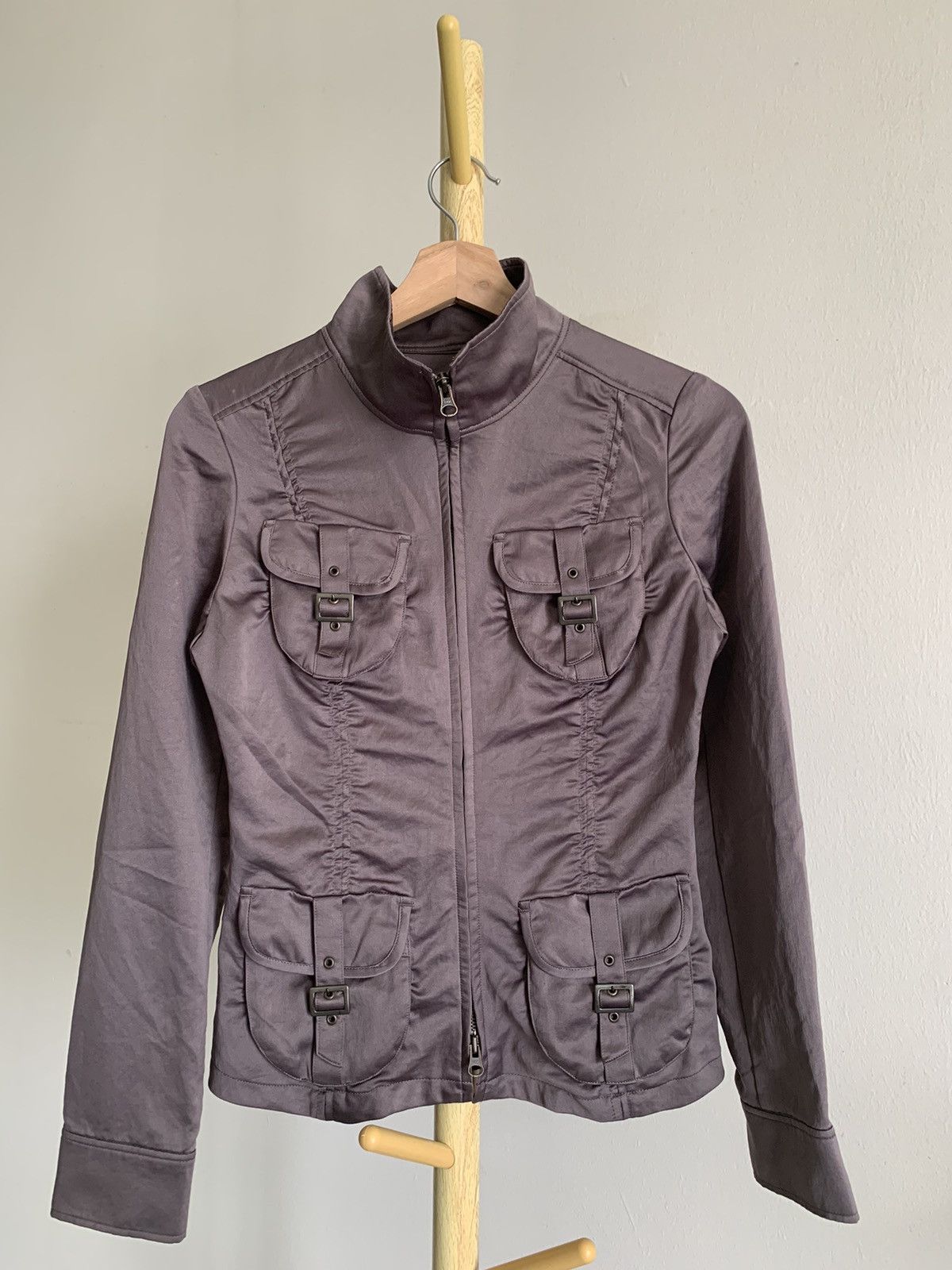 image of Vintage Comme Ca Ism Jacket in Dark Brown, Women's (Size Medium)
