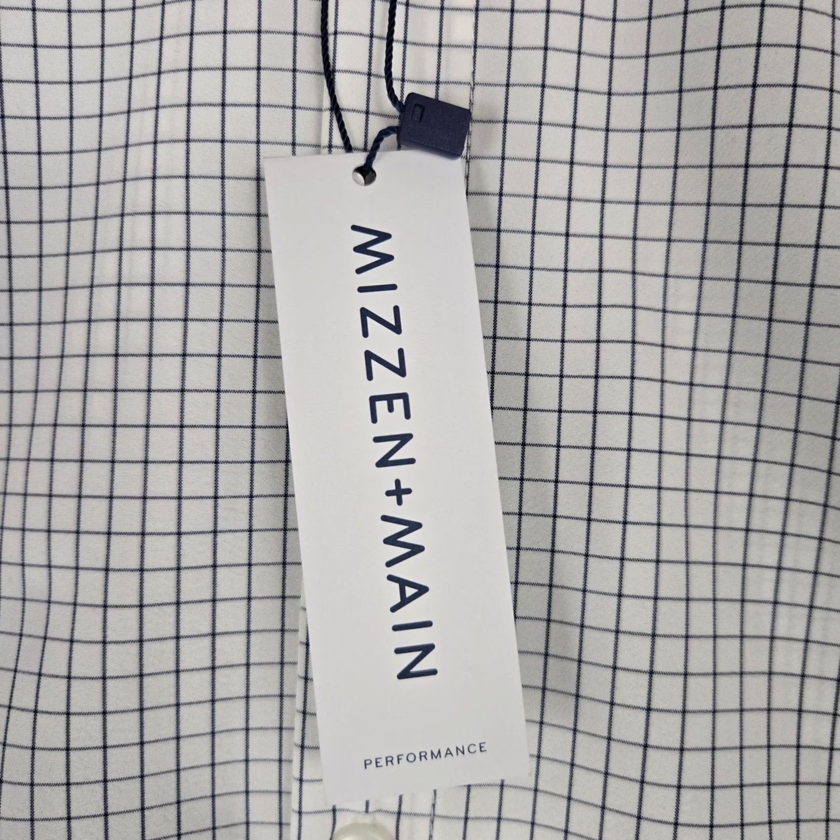 Mizzen+Main Mizzen+Main Leeward New 25 Mens XL Performance Button Front Shirt Graph Check Size US XL / EU 56 / 4 - 5 Thumbnail