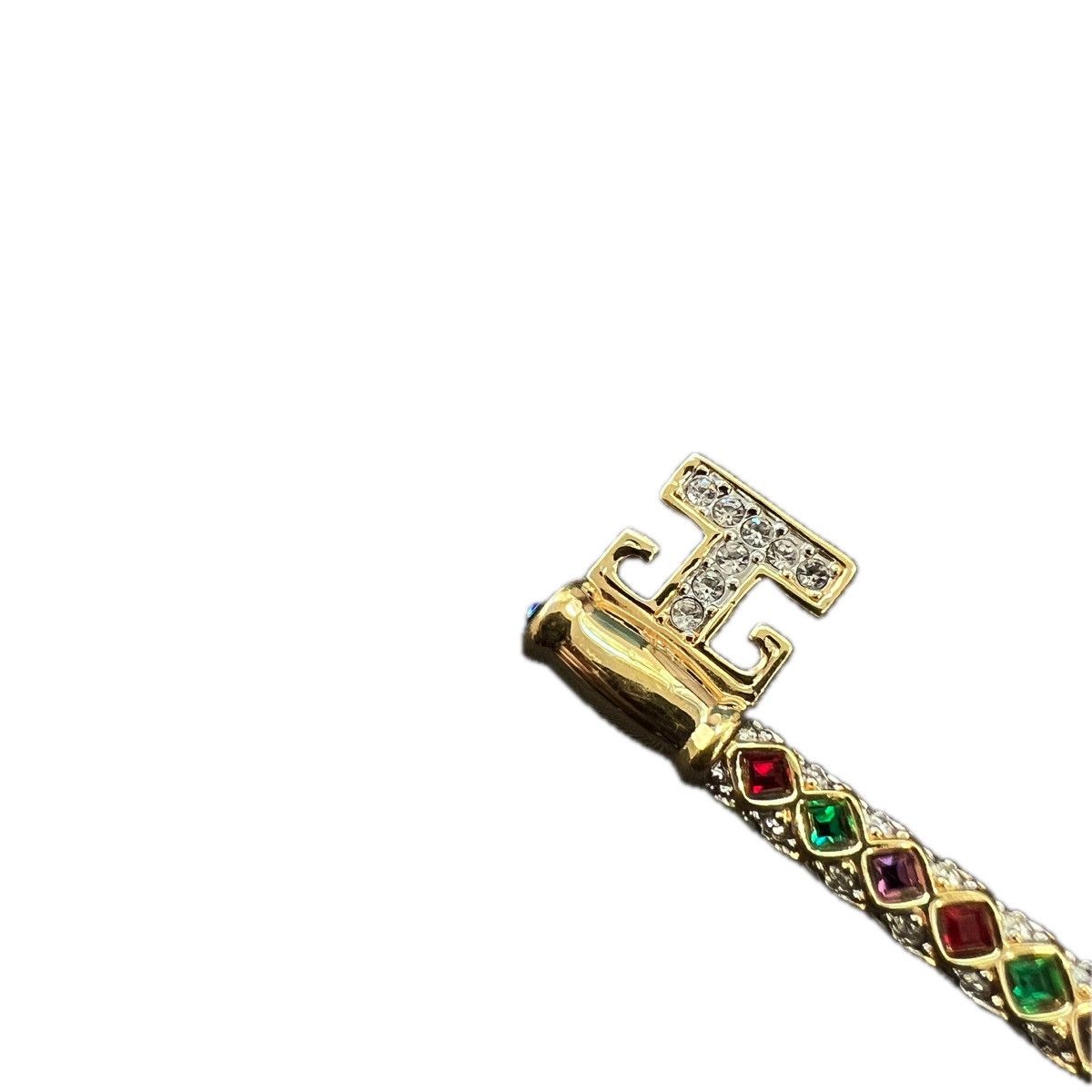 Vintage Gold Gemstone Key Pendant Size ONE SIZE - 4 Thumbnail
