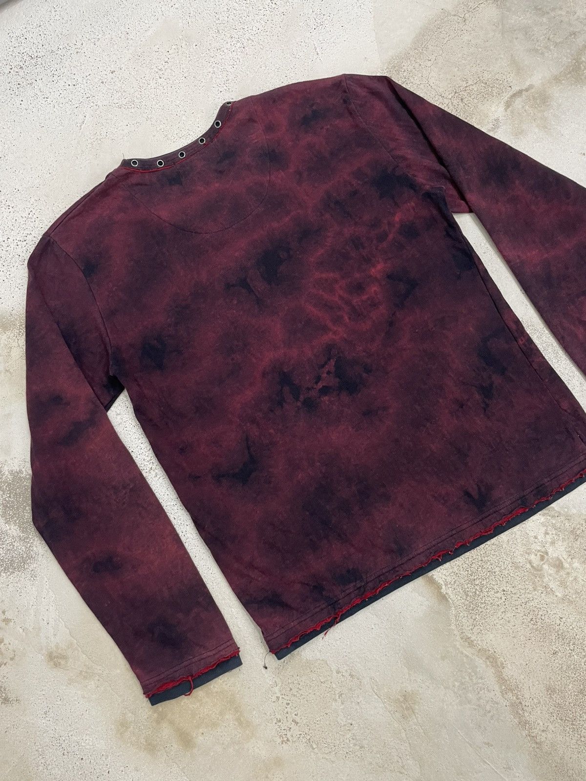 Affliction Bernings Sho Affliction Layer Y2K Gothic Bleach Effect Tee Size US L / EU 52-54 / 3 - 15 Thumbnail
