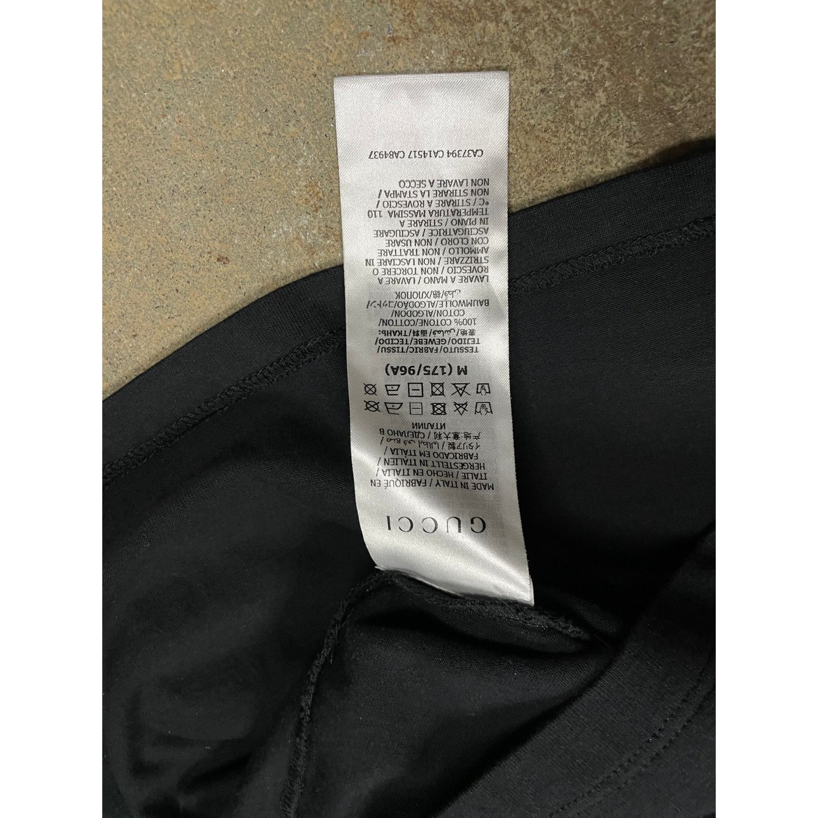 Gucci Gucci Tee Black Hawaii Used Medium (Fits XL) Size US XL / EU 56 / 4 - 3 Thumbnail