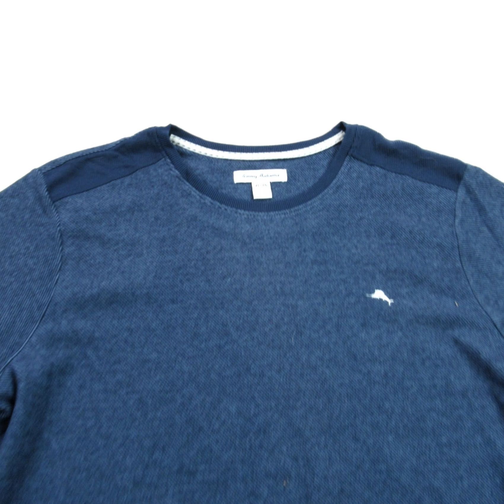 Tommy Bahama Tommy Bahama Mens XL Sweater Long Sleeve Pullover Crew Neck Blue Casual Shirt Size US XL / EU 56 / 4 - 3 Thumbnail