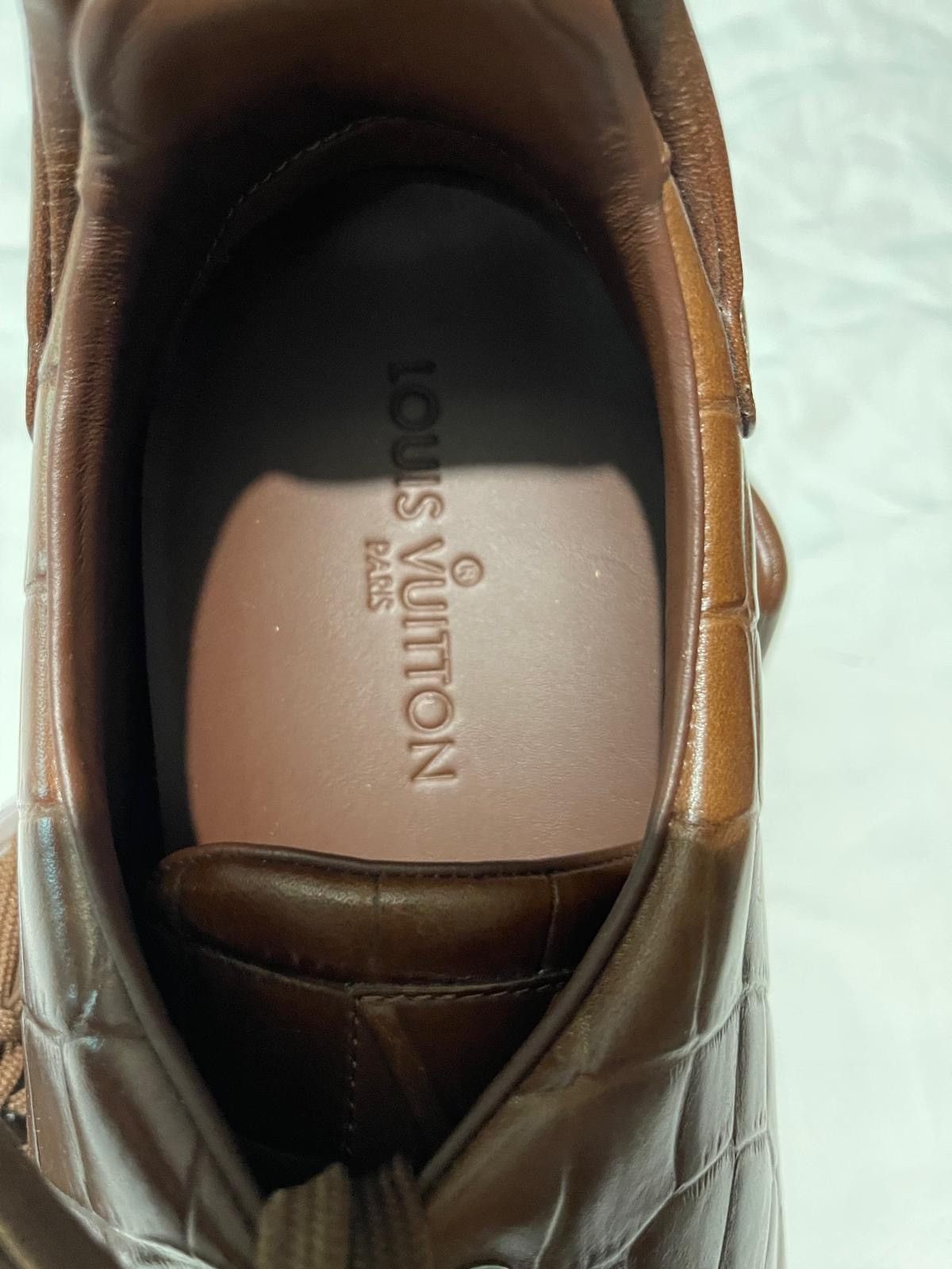 Louis Vuitton LV leather sneakers in very good condition size 12 Size US 12 / EU 45 - 9 Thumbnail