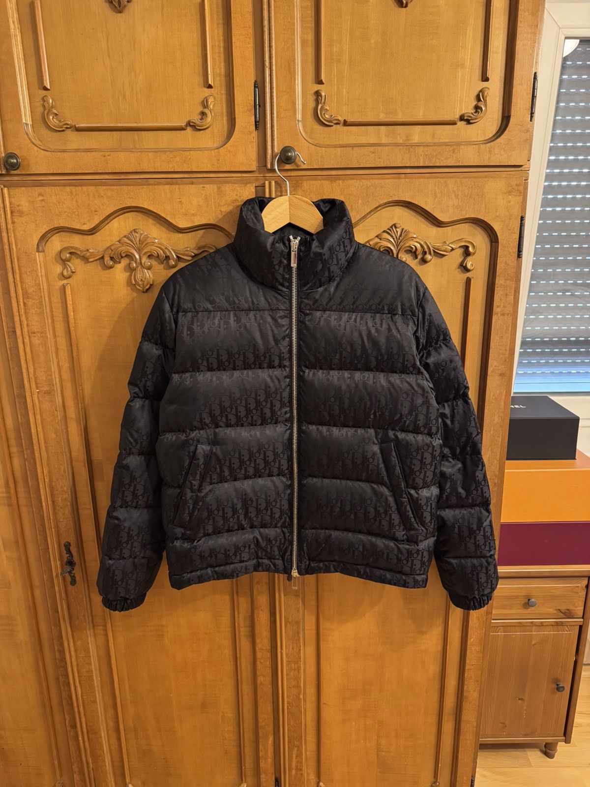 Dior Dior Oblique Puffer Jacket Black Size US S / EU 44-46 / 1 - 1 Thumbnail