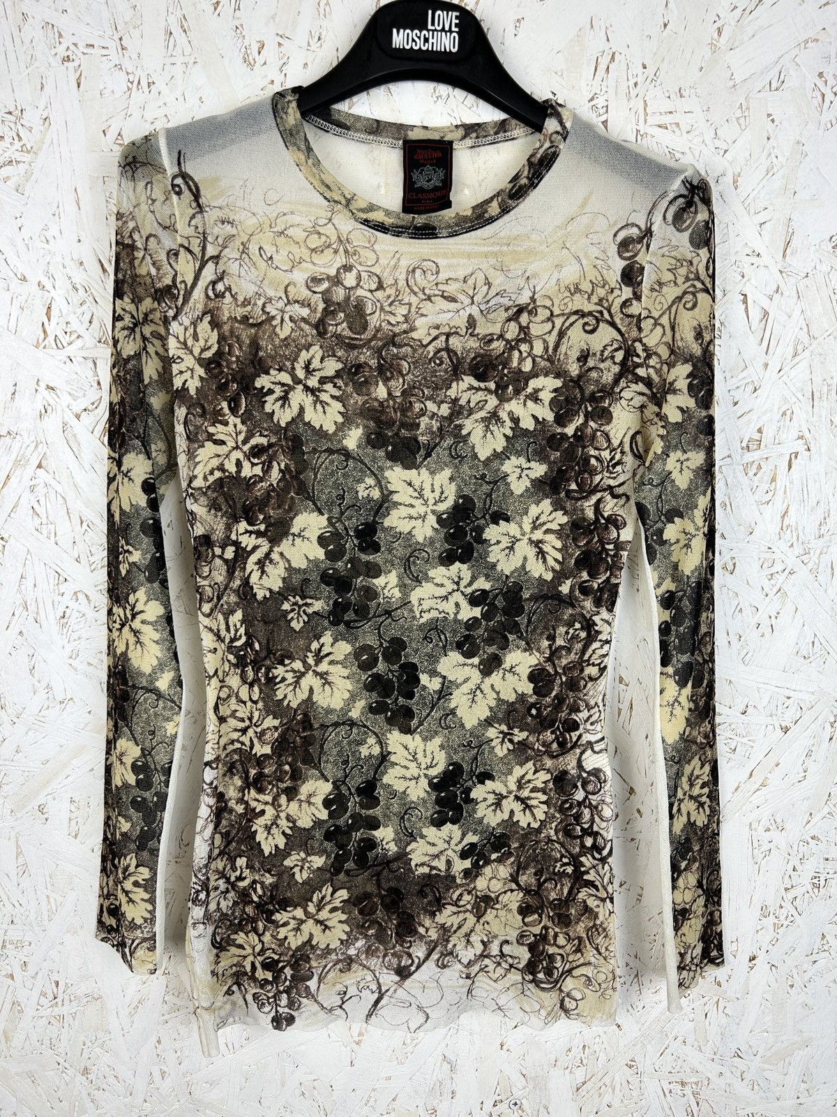 Jean Paul Gaultier Vintage Jean Paul Gaultier JPG Classique Grape Mesh Top S Size S / US 4 / IT 40 - 1 Thumbnail