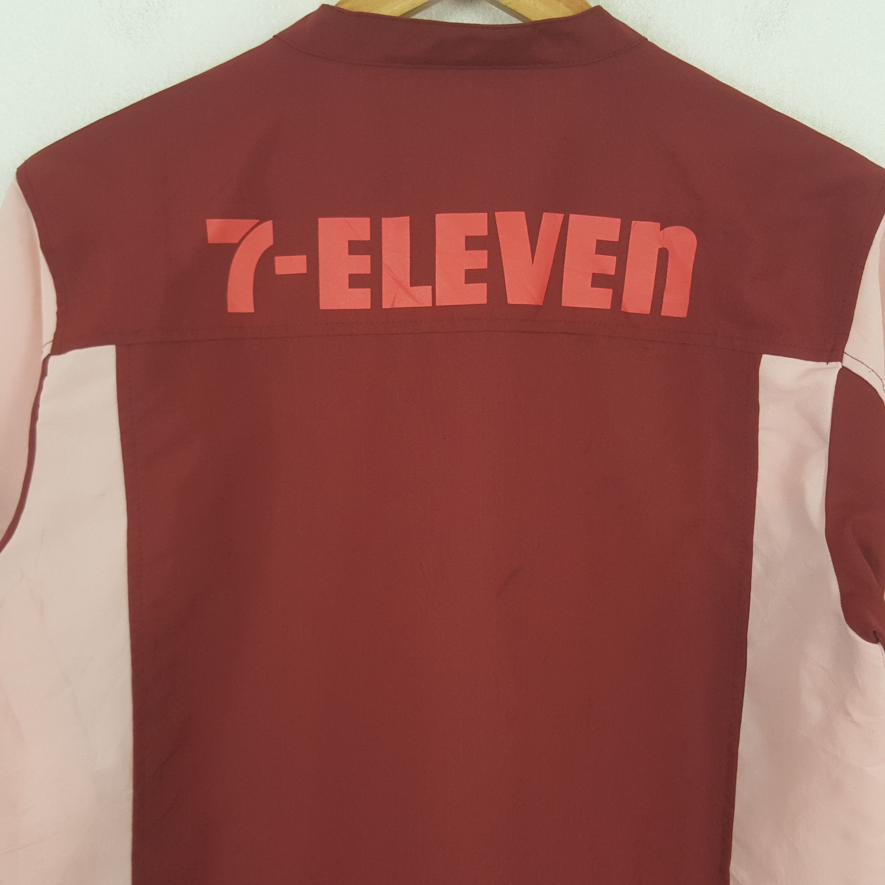 Japanese Brand × Vintage Vintage 7 Eleven Japanese Brand Staff Jacket C285N8 Size US M / EU 48-50 / 2 - 2 Thumbnail