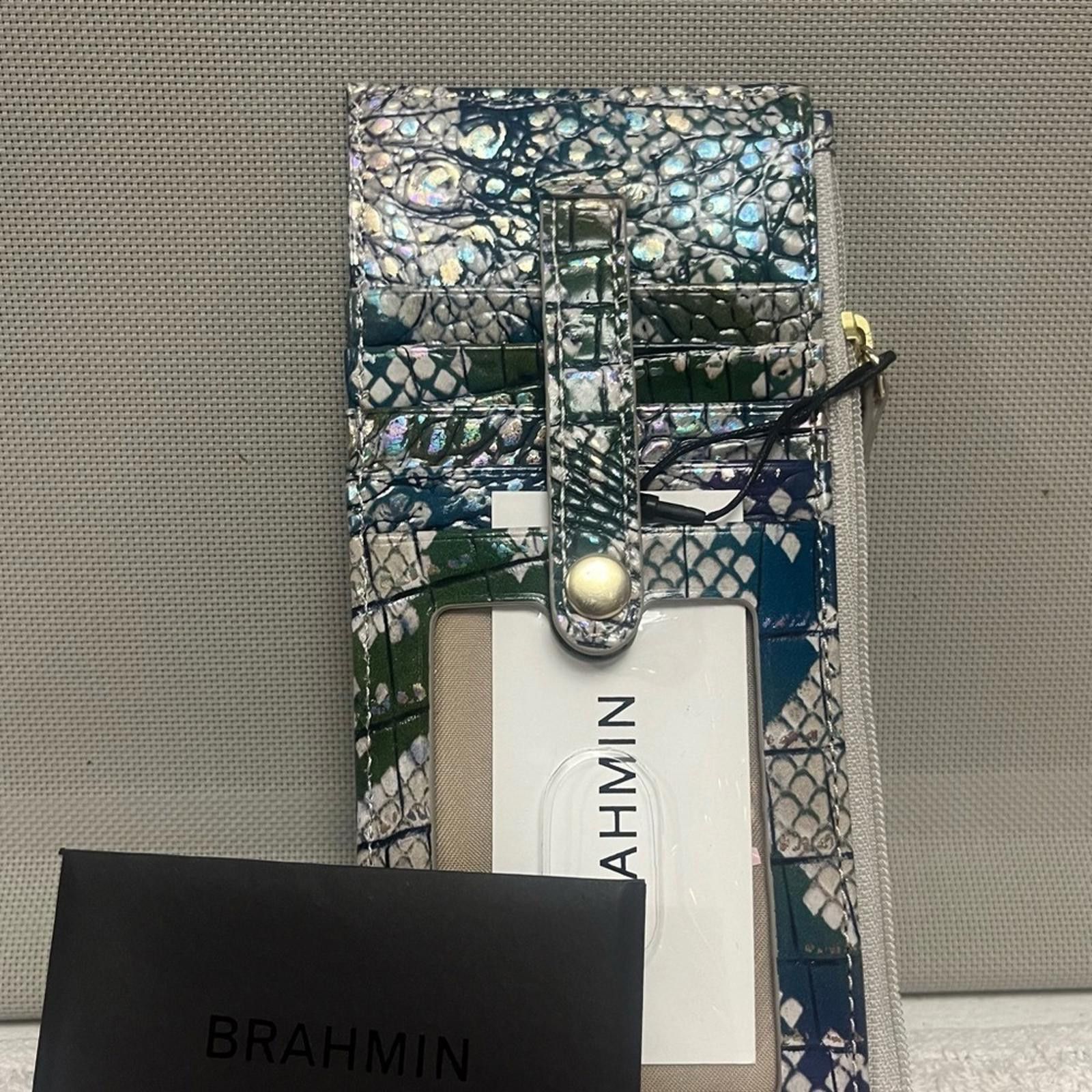 BRAHMIN Brahmin Katie Spellbound Solid Melbourne With Card Wallet Size ONE SIZE - 6 Thumbnail