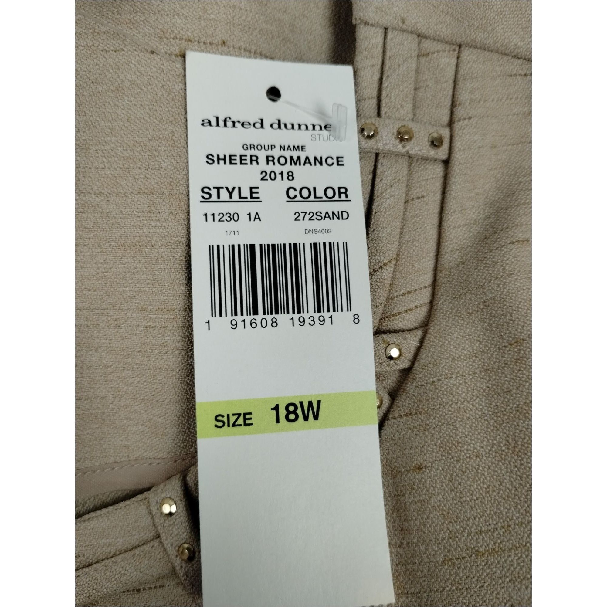 Designer Alfred Dunner Womens 18W Blazer Jacket Sheer Romance with Em Size XXL / US 16-18 / IT 52-54 - 13 Thumbnail