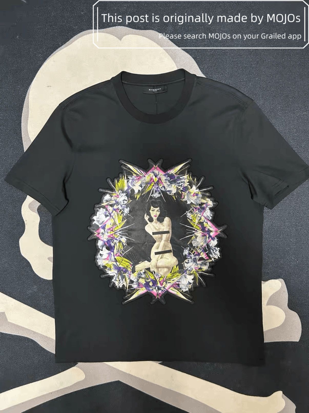 Givenchy Sz M Givenchy Nude Girl Tee mojos14521926 Size US M / EU 48-50 / 2 - 1 Thumbnail