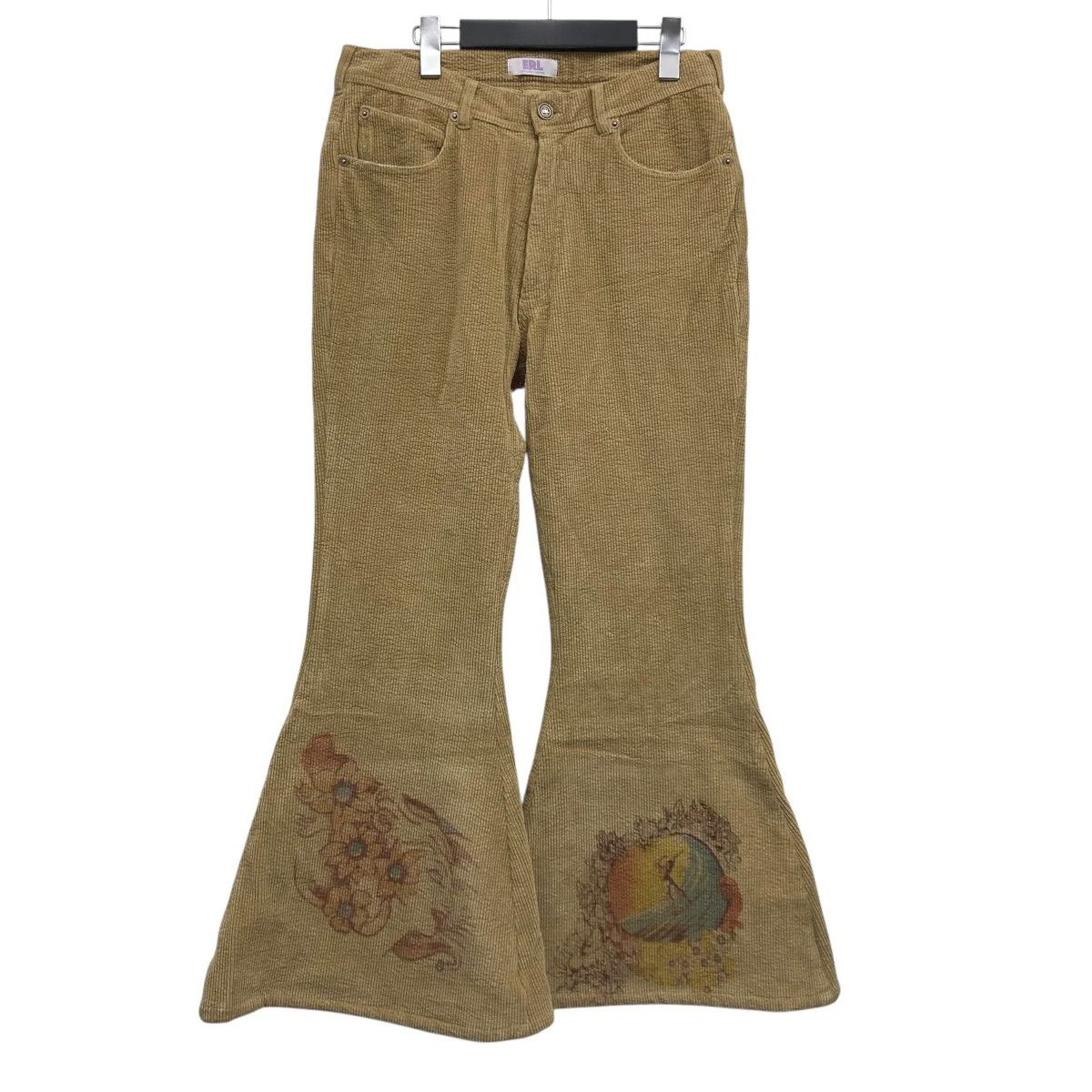 ERL Bootcut Corduroy Pants Size 27" / US 4 / IT 40 - 1 Thumbnail