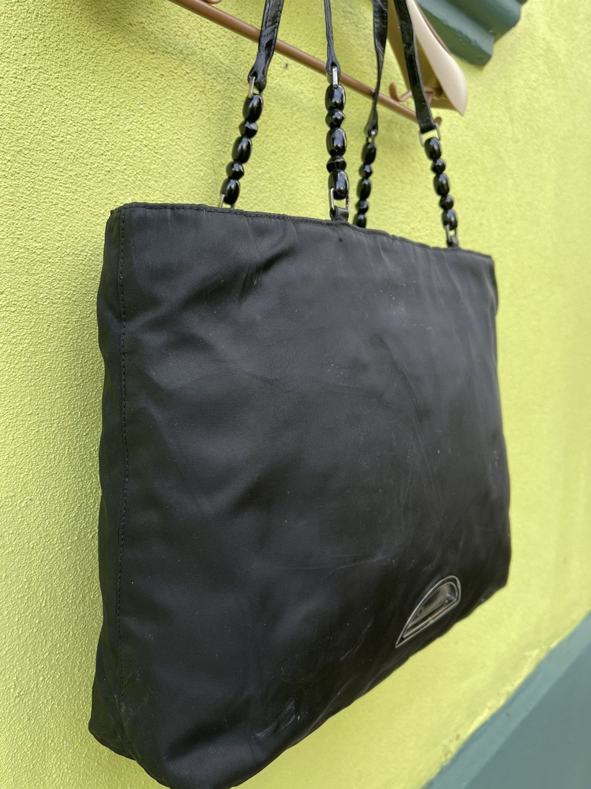Christian Dior Monsieur × Dior OFFER❌❌CHRISTIAN DIOR Maris Pearl Nylon Tote Bag Size ONE SIZE - 2 Thumbnail