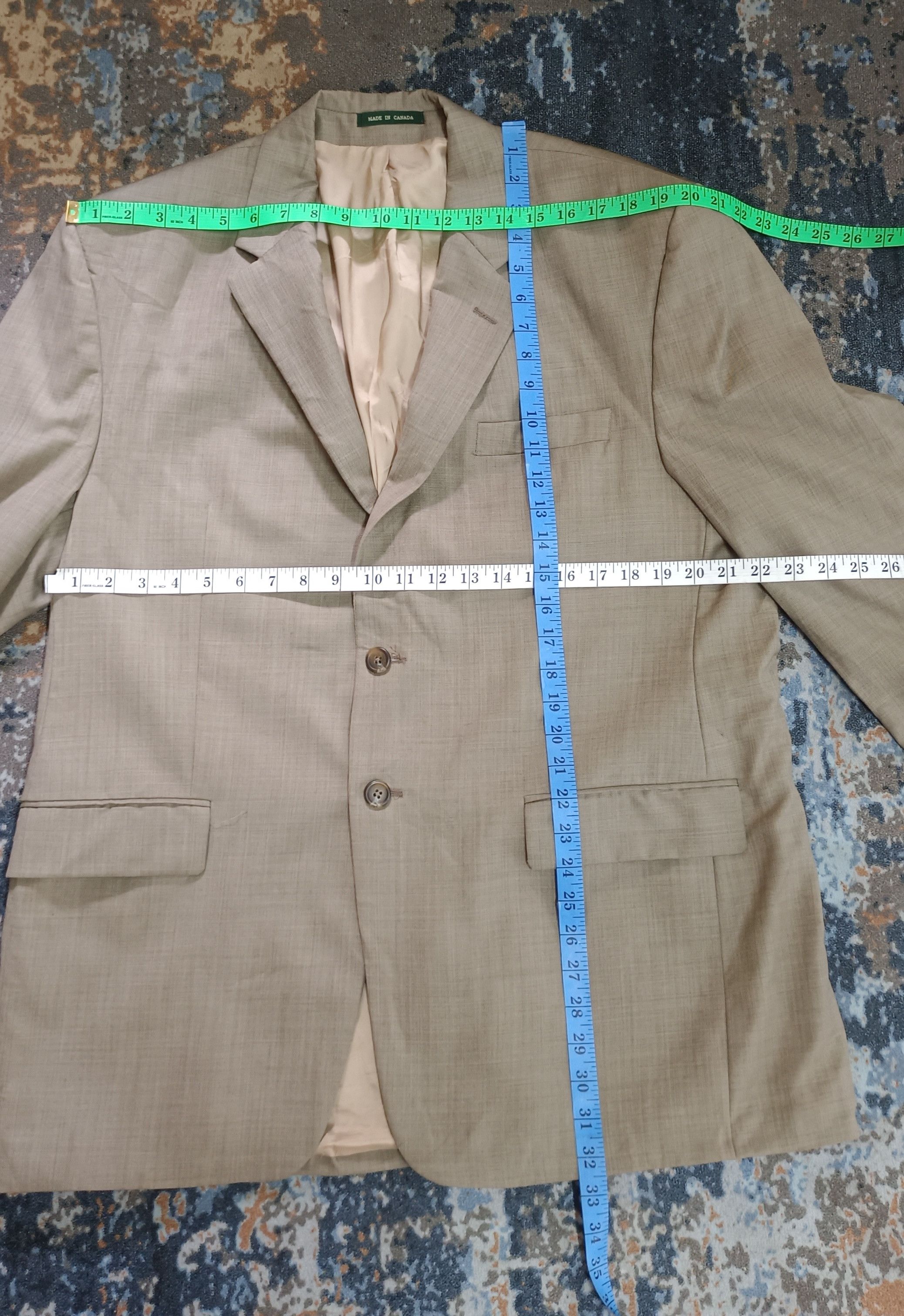 Ralph Lauren Ralph Lauren Green Label Men Blazer Size 44R - 14 Thumbnail
