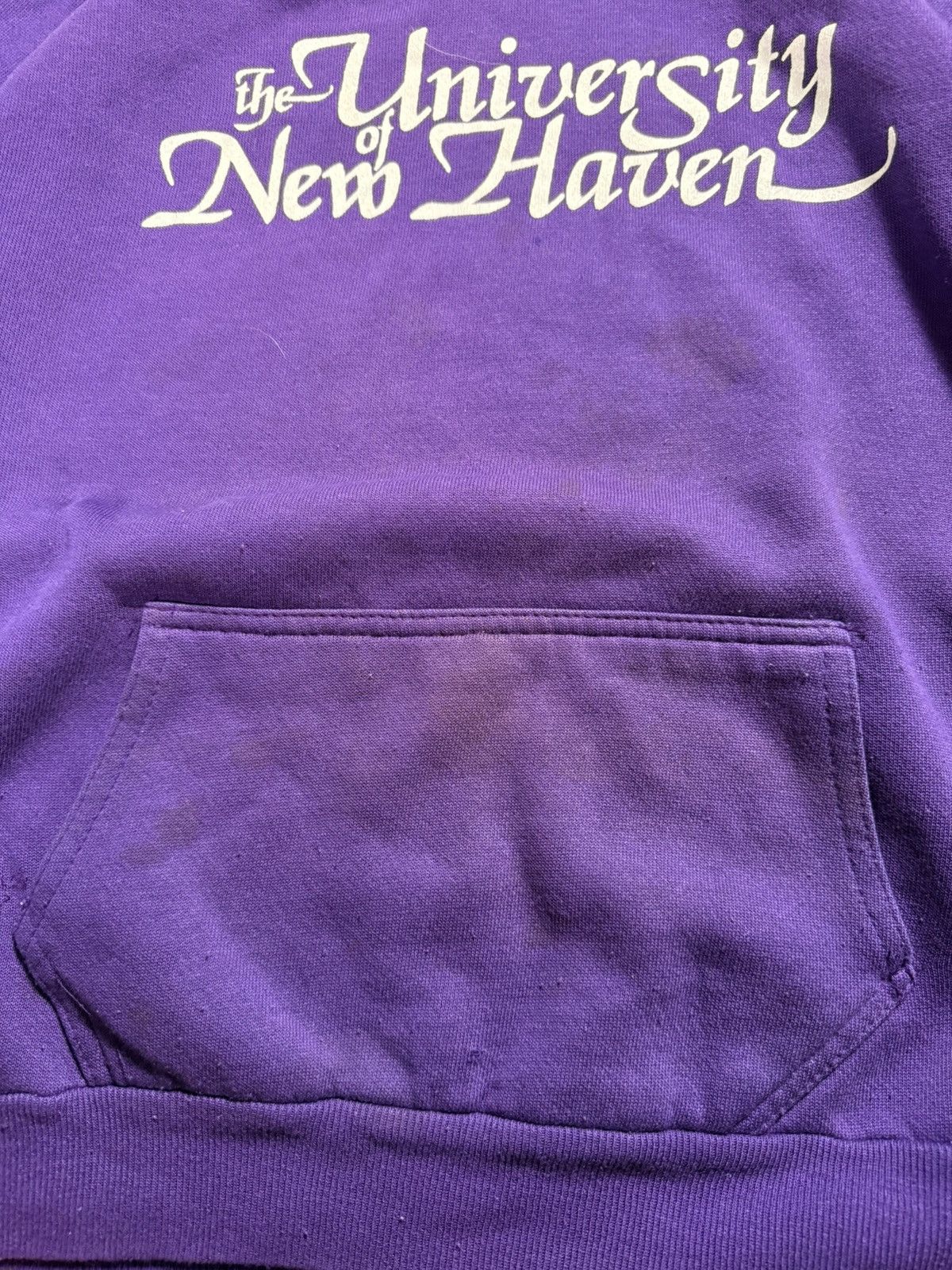 Tultex Vintage Tultex University Of New Haven Hoodie Sweater Size US S / EU 44-46 / 1 - 5 Thumbnail