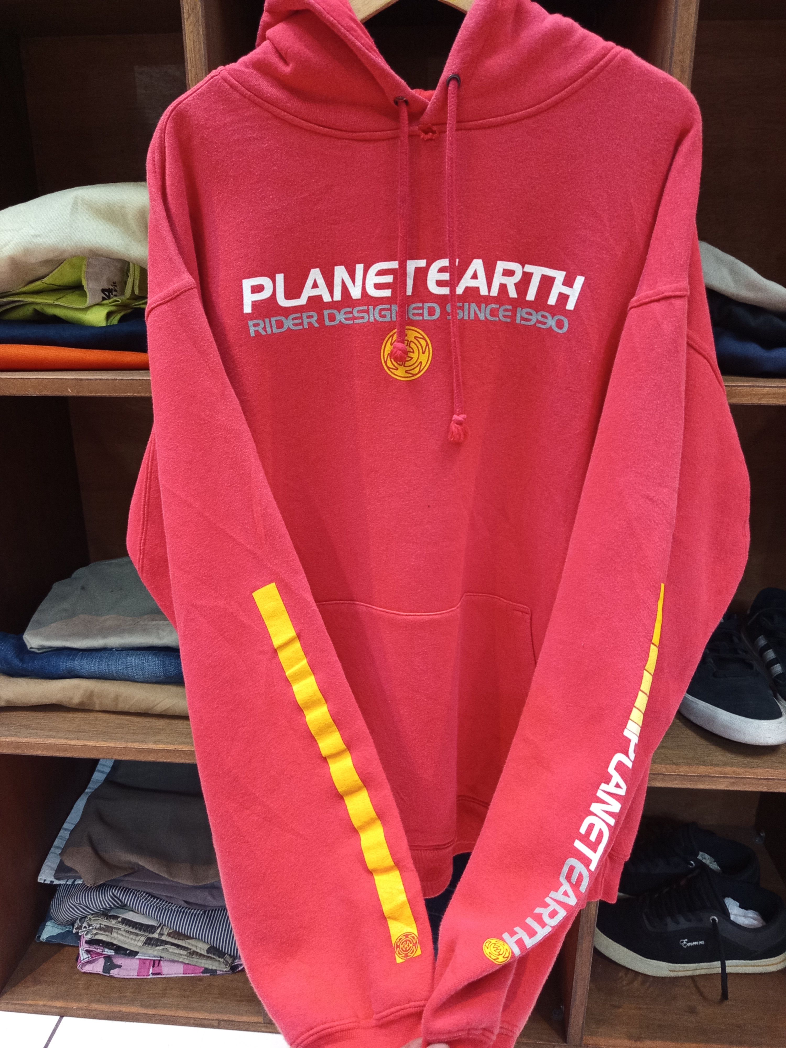 Vintage Y2K Planet Earth Skateboards Pullover Hoodie Size US L / EU 52-54 / 3 - 4 Thumbnail