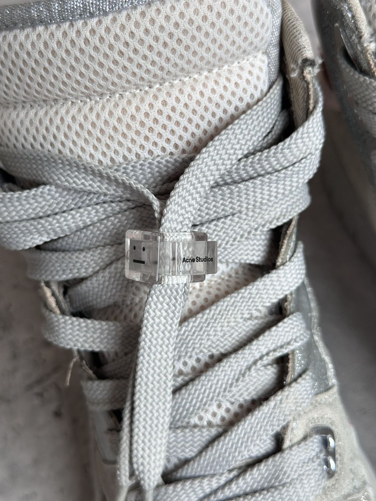 Acne Studios 08STHLM METALLIC GLITTER HIGH TOP Size US 6 / EU 39 - 9 Thumbnail