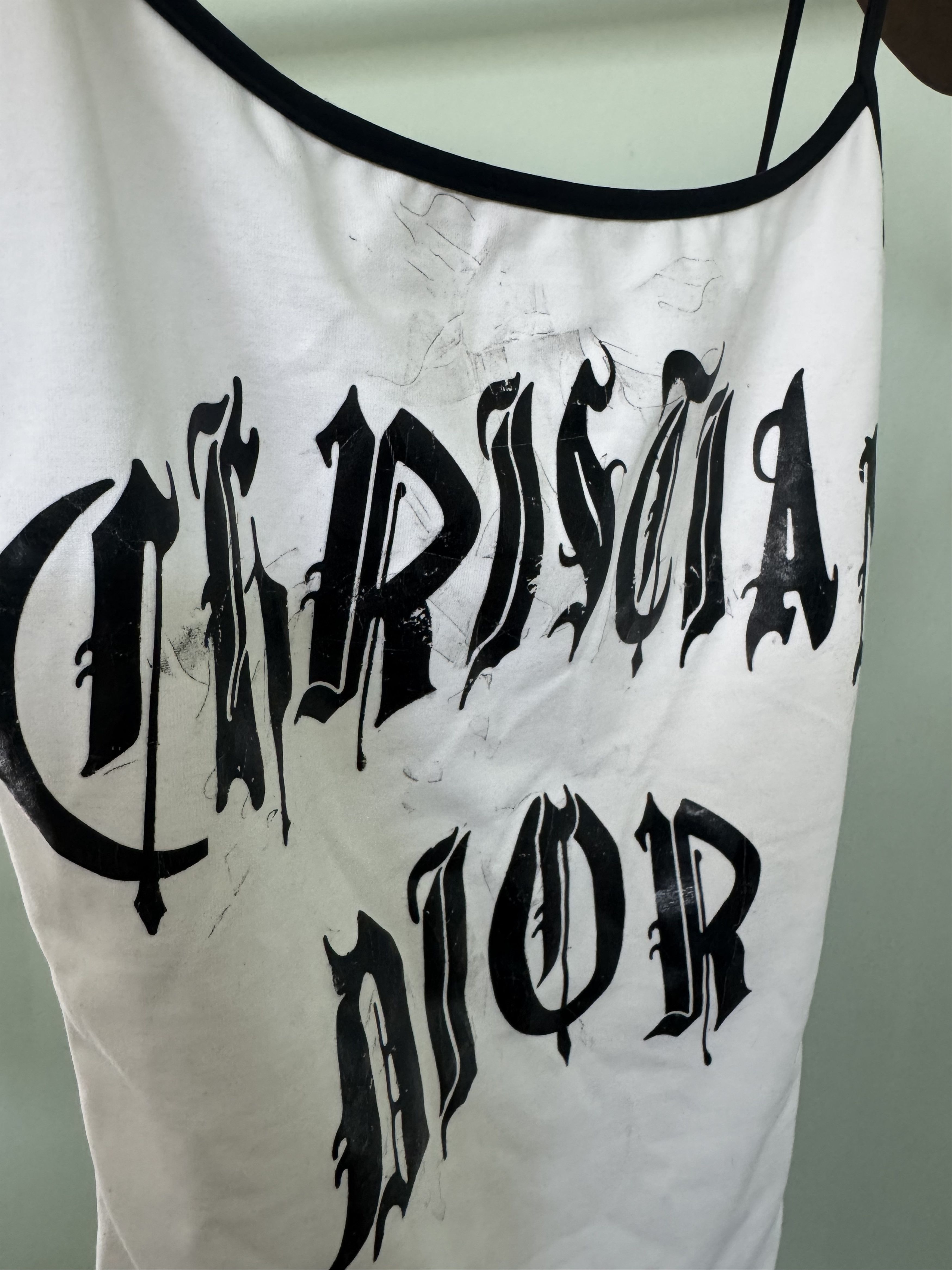 Dior CHRISTIAN DIOR BY JOHN GALLIANO SS02 GOTH PRINT SWIM SUIT Size M / US 6-8 / IT 42-44 - 6 Thumbnail