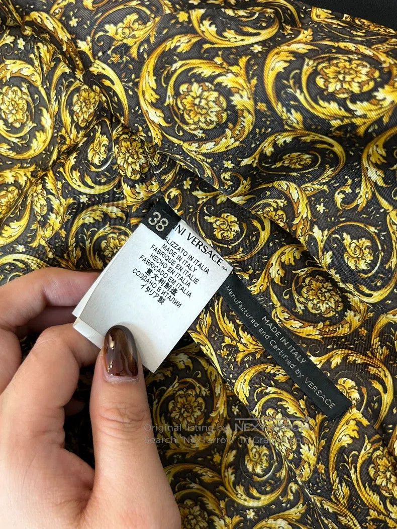 Versace Versace Leather coat Size US XS / EU 42 / 0 - 8 Thumbnail
