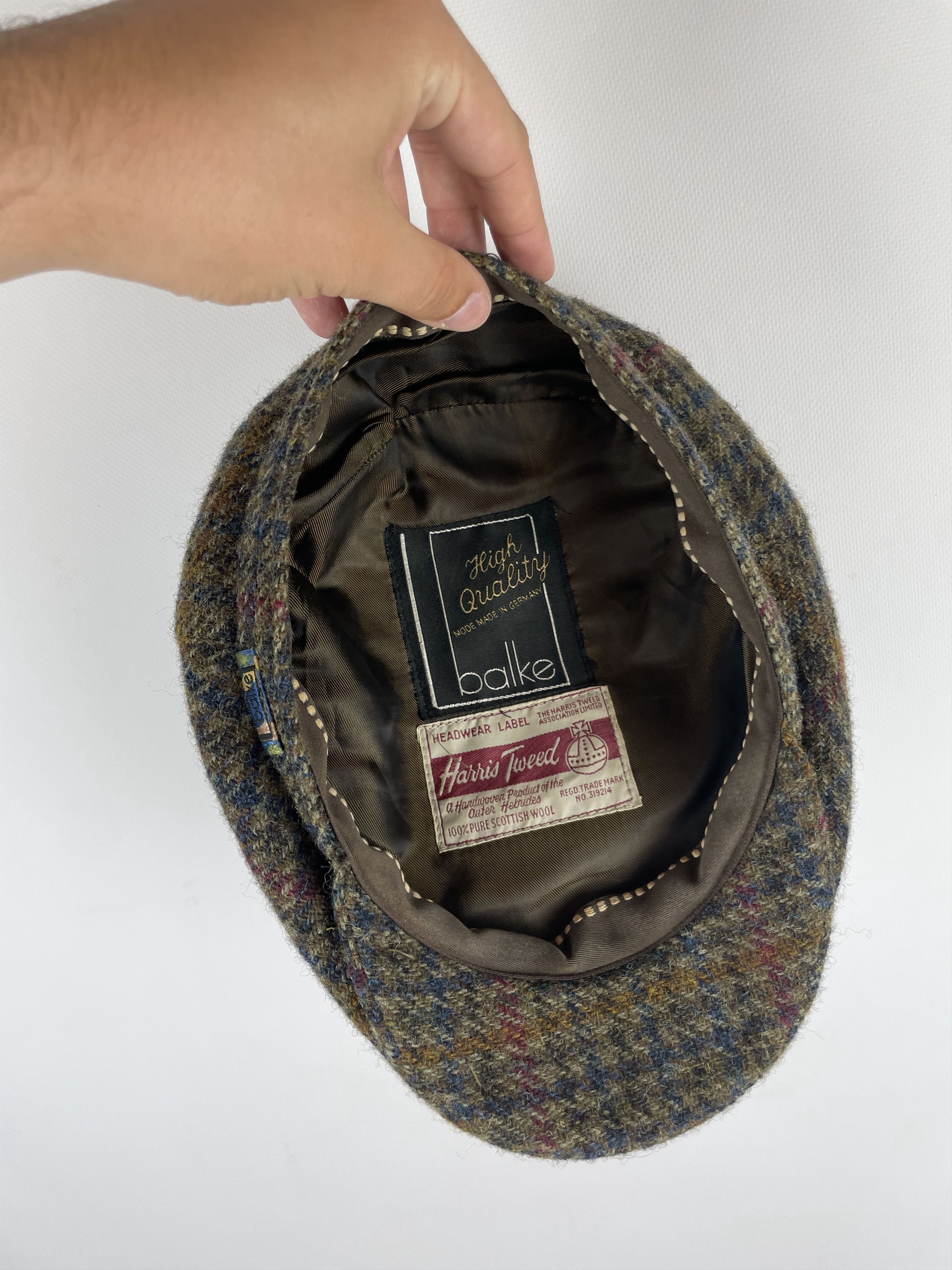 Harris Tweed × Vintage Harris Tweed cap Size ONE SIZE - 4 Thumbnail
